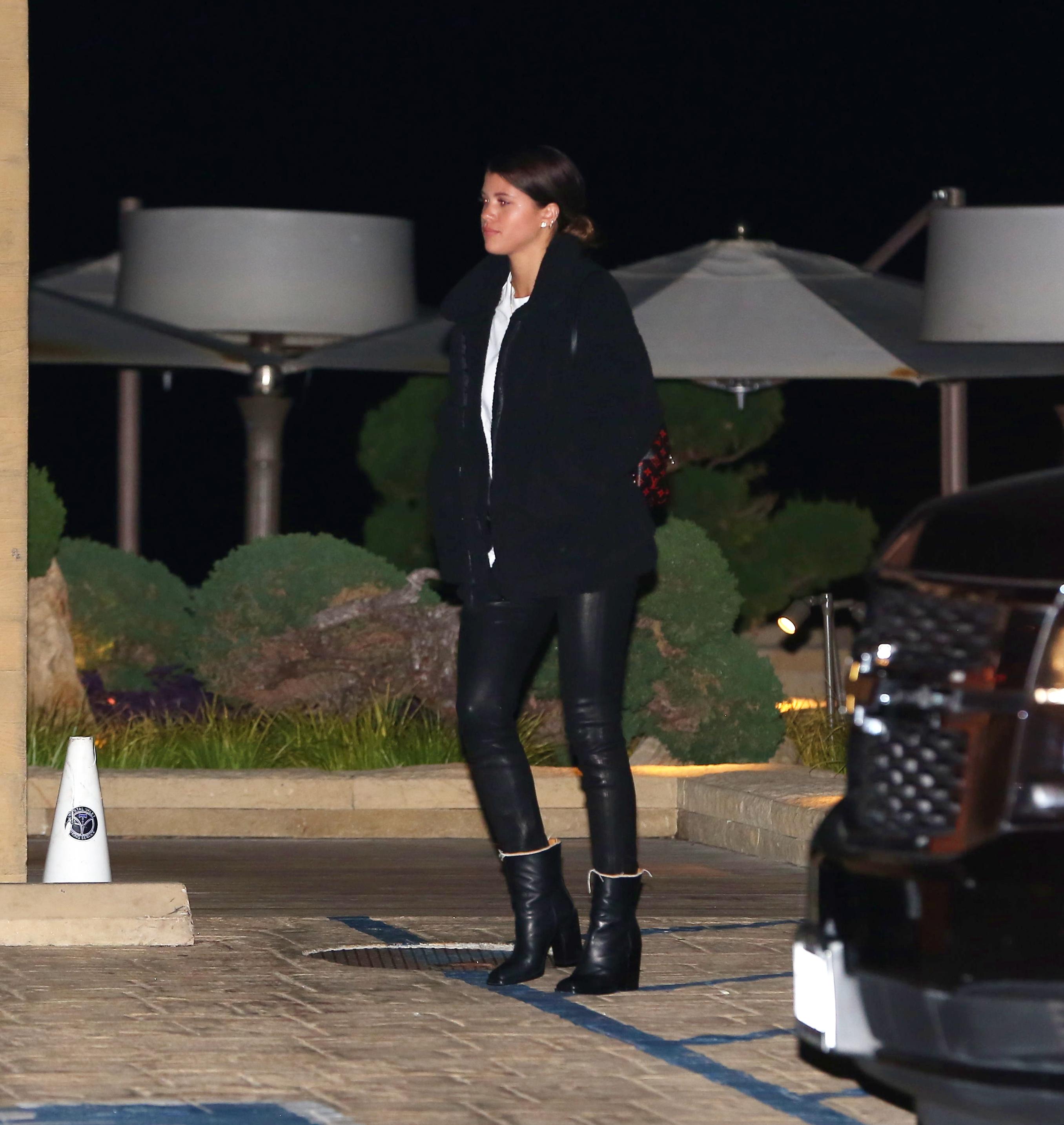 Sofia Richie at Nobu in Malibu