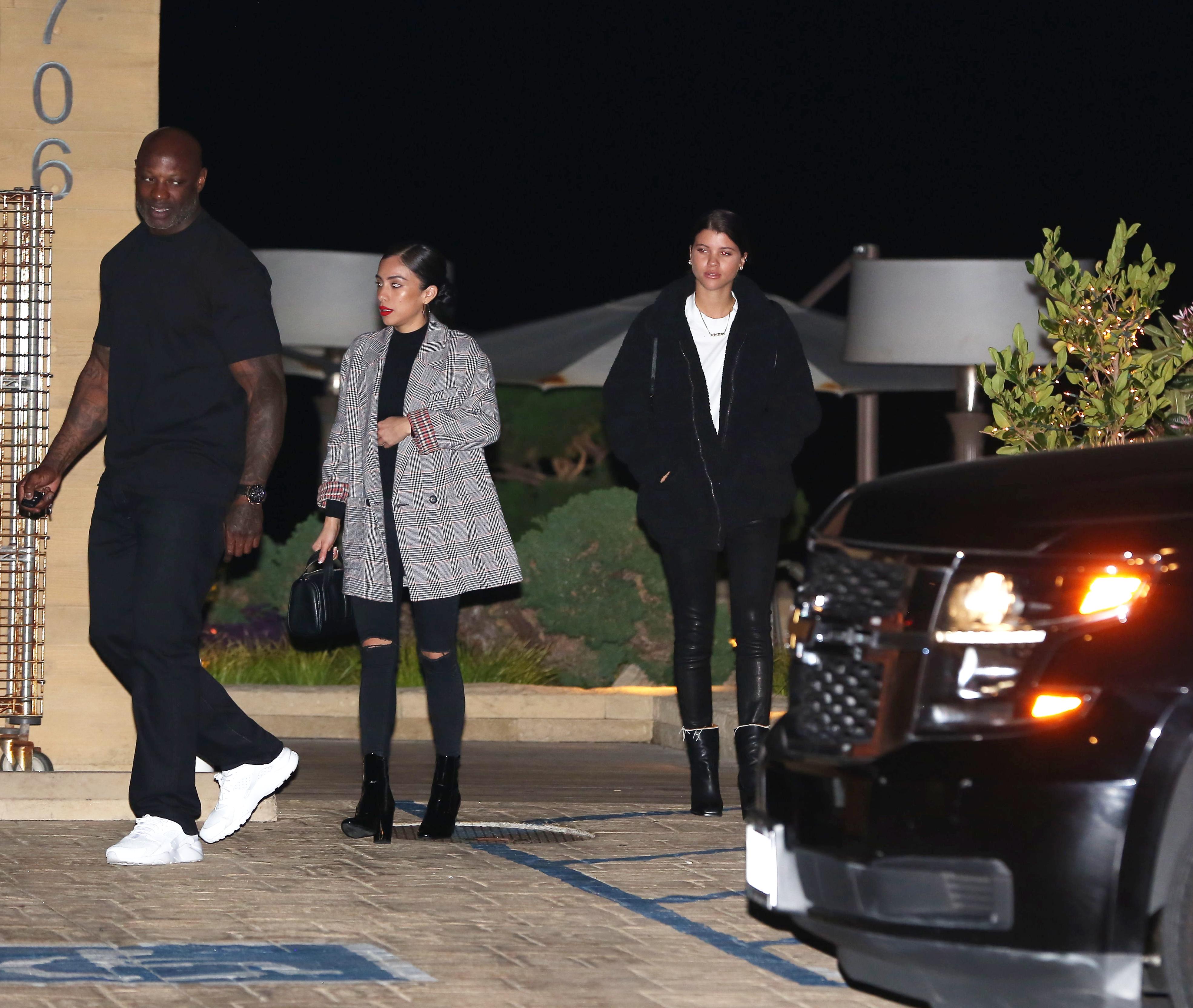 Sofia Richie at Nobu in Malibu