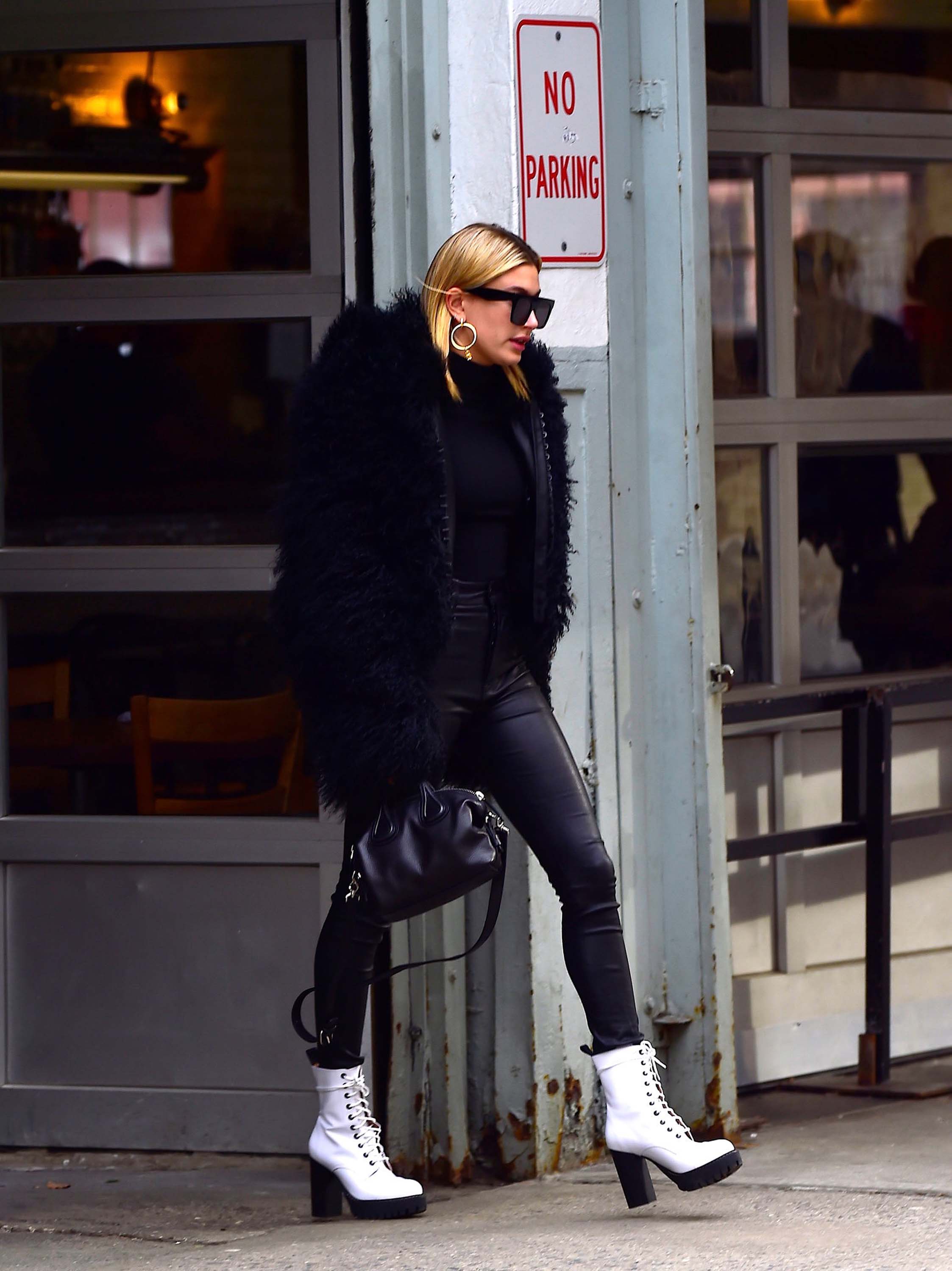 Hailey Baldwin out in NYC