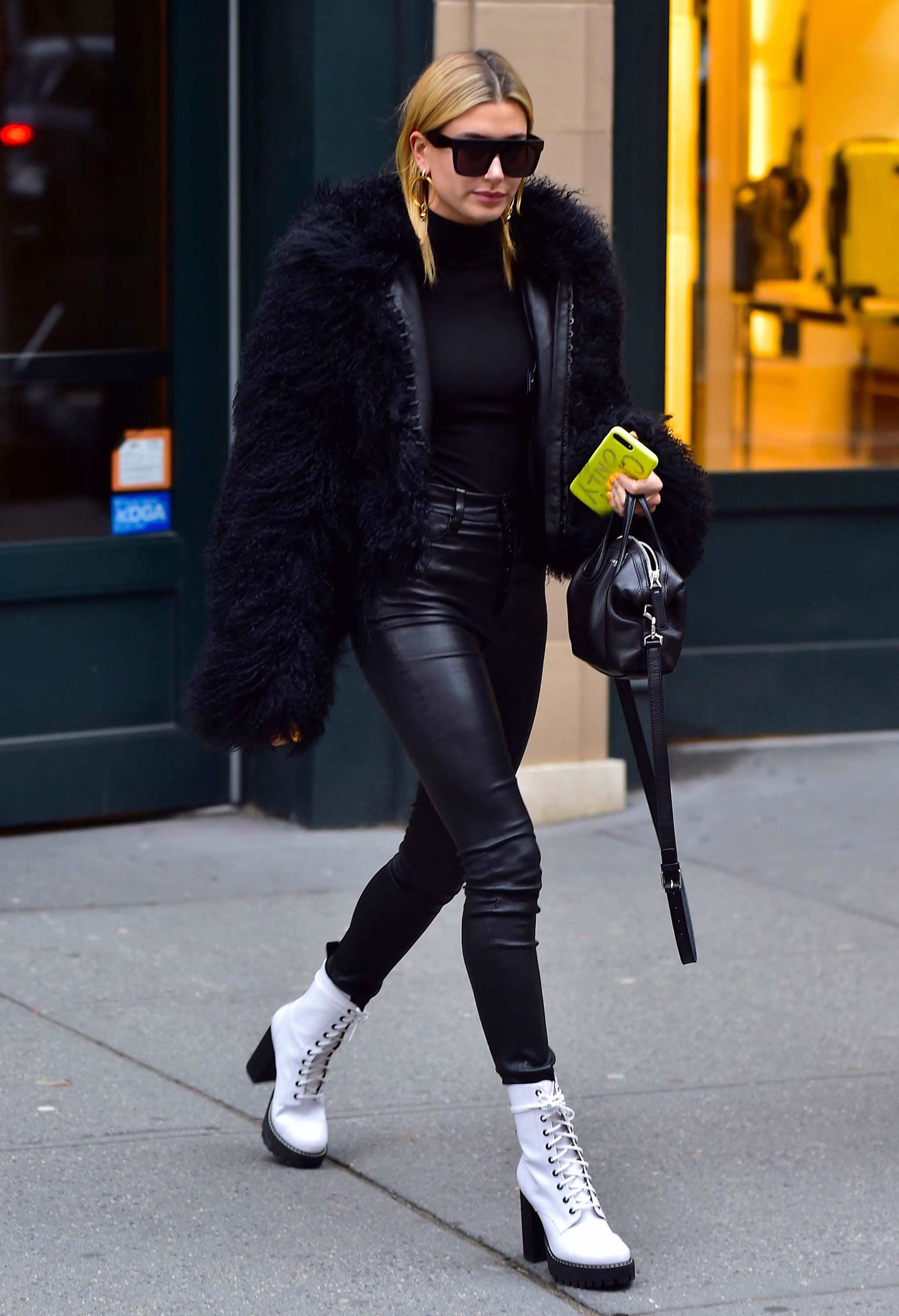 Hailey Baldwin out in NYC