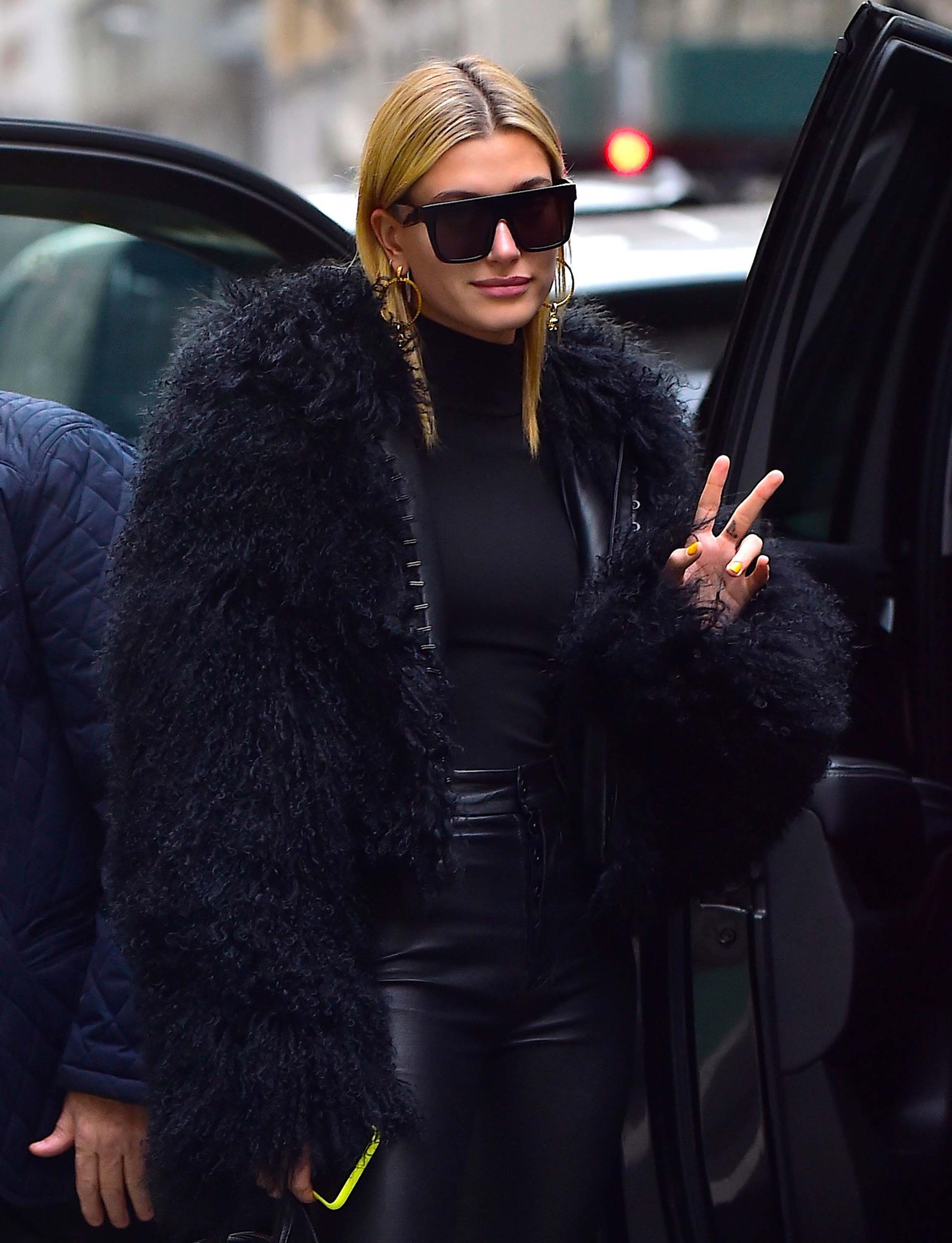 Hailey Baldwin out in NYC