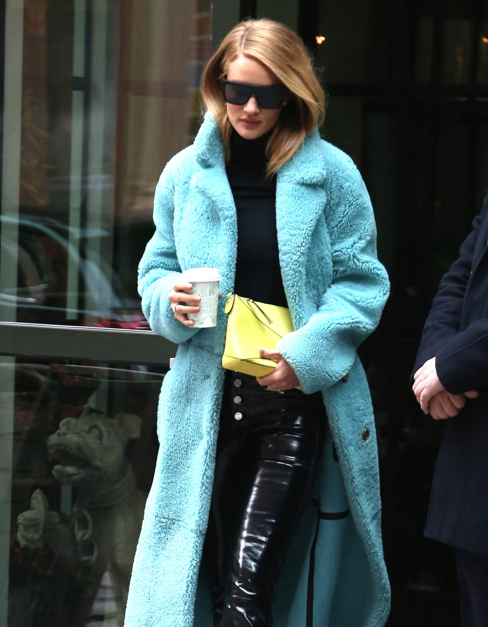 Rosie Huntington Whiteley out in New York City