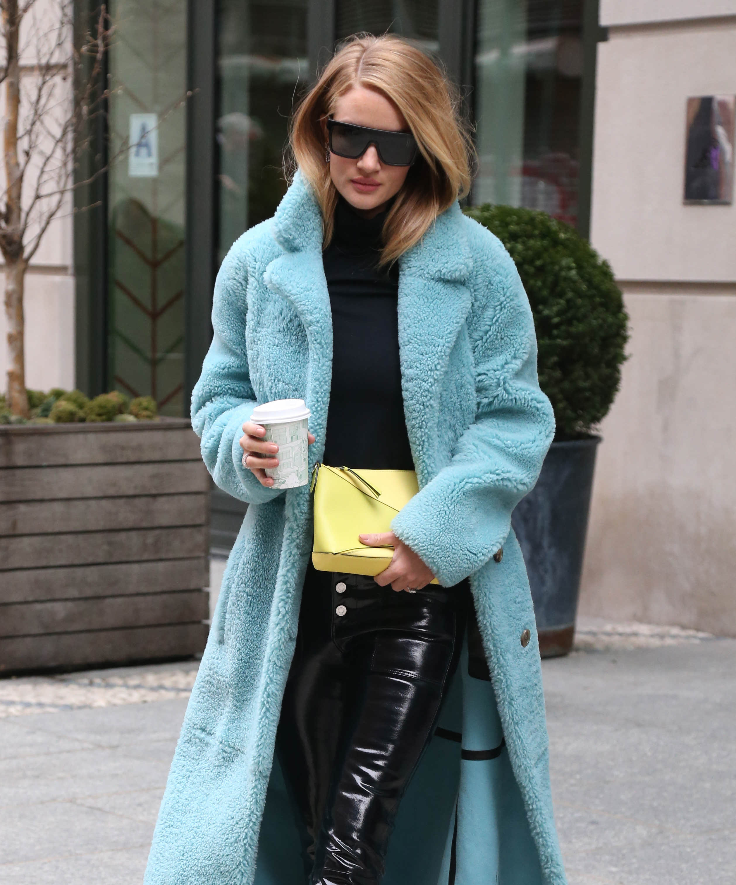 Rosie Huntington Whiteley out in New York City