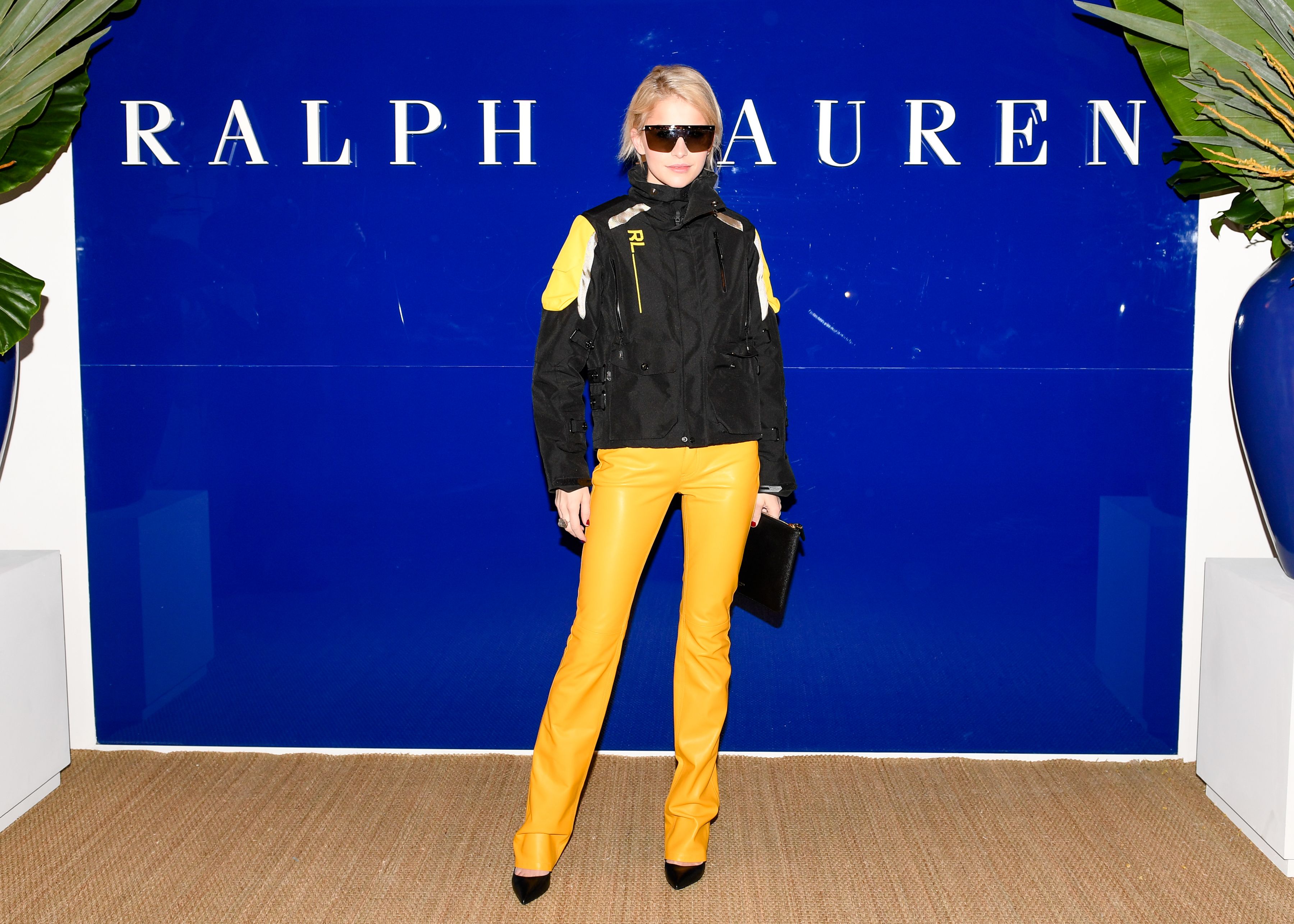 Caroline Daur attends Ralph Lauren show
