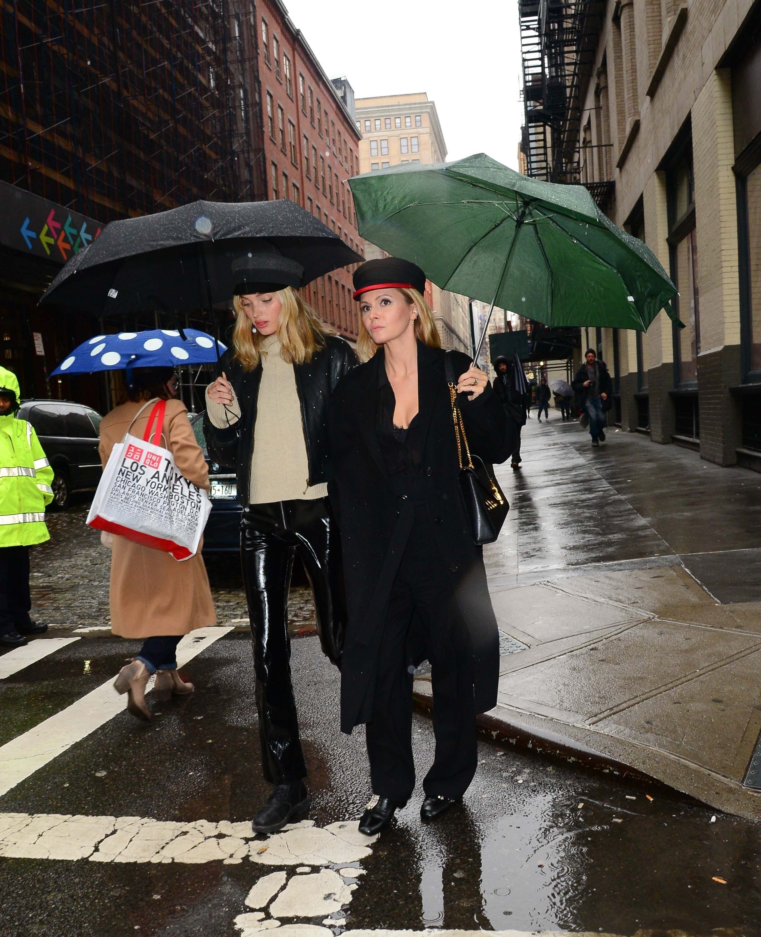 Elsa Hosk out and about in New York