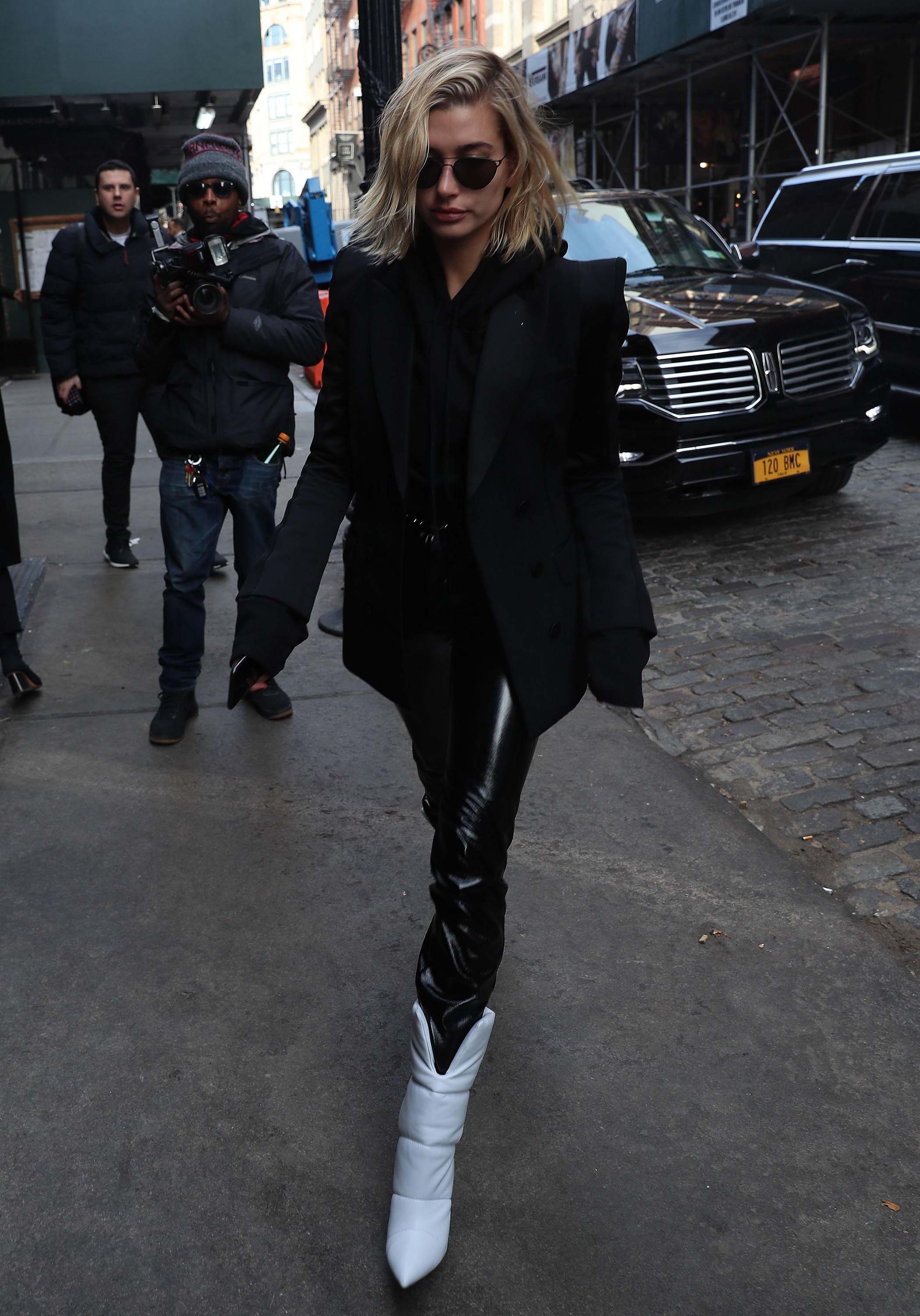 Hailey Baldwin attends Zadig and Voltaire for NYFW