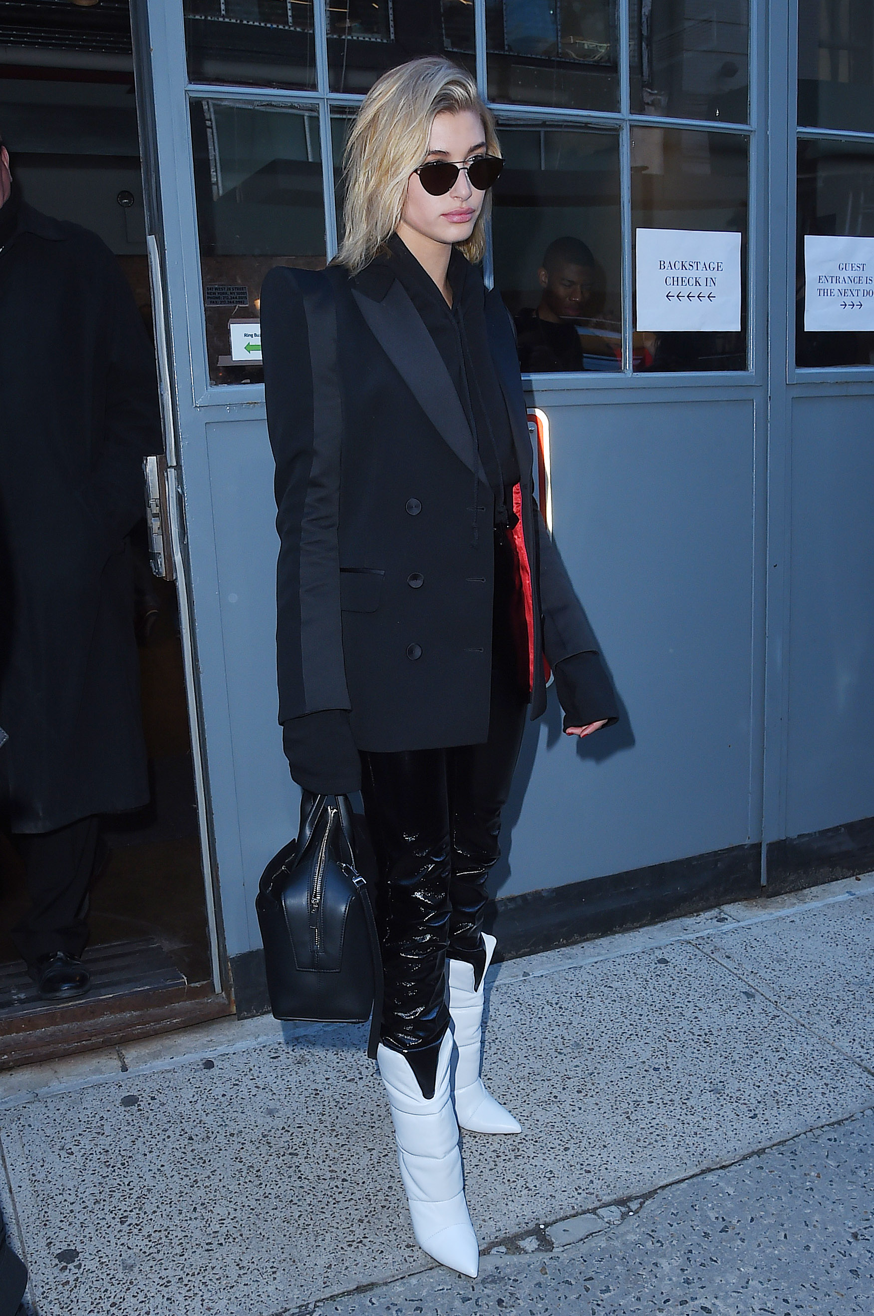 Hailey Baldwin attends Zadig and Voltaire for NYFW