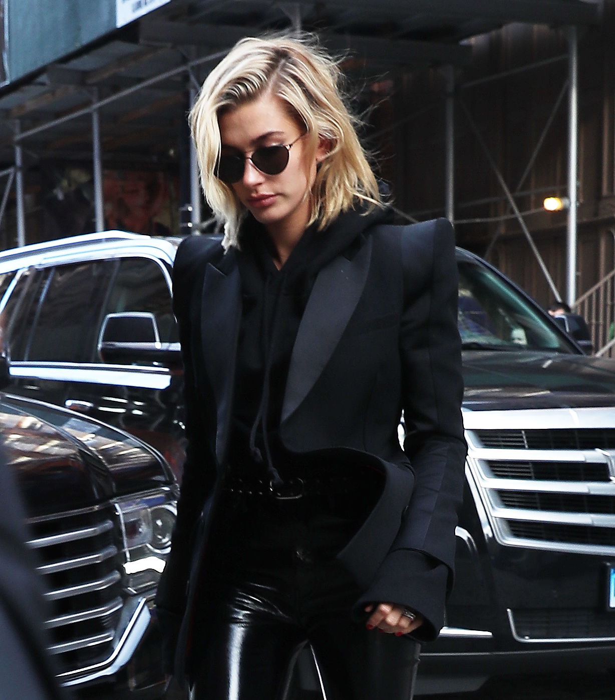 Hailey Baldwin attends Zadig and Voltaire for NYFW