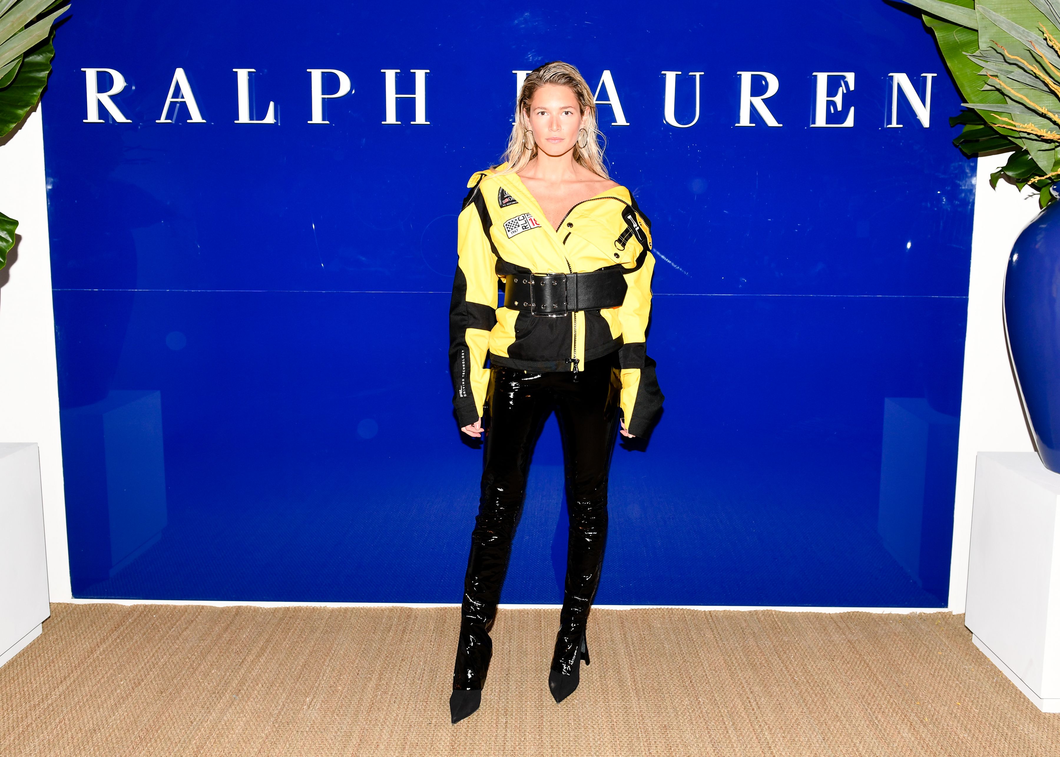 Helena Bordon attends Ralph Lauren show