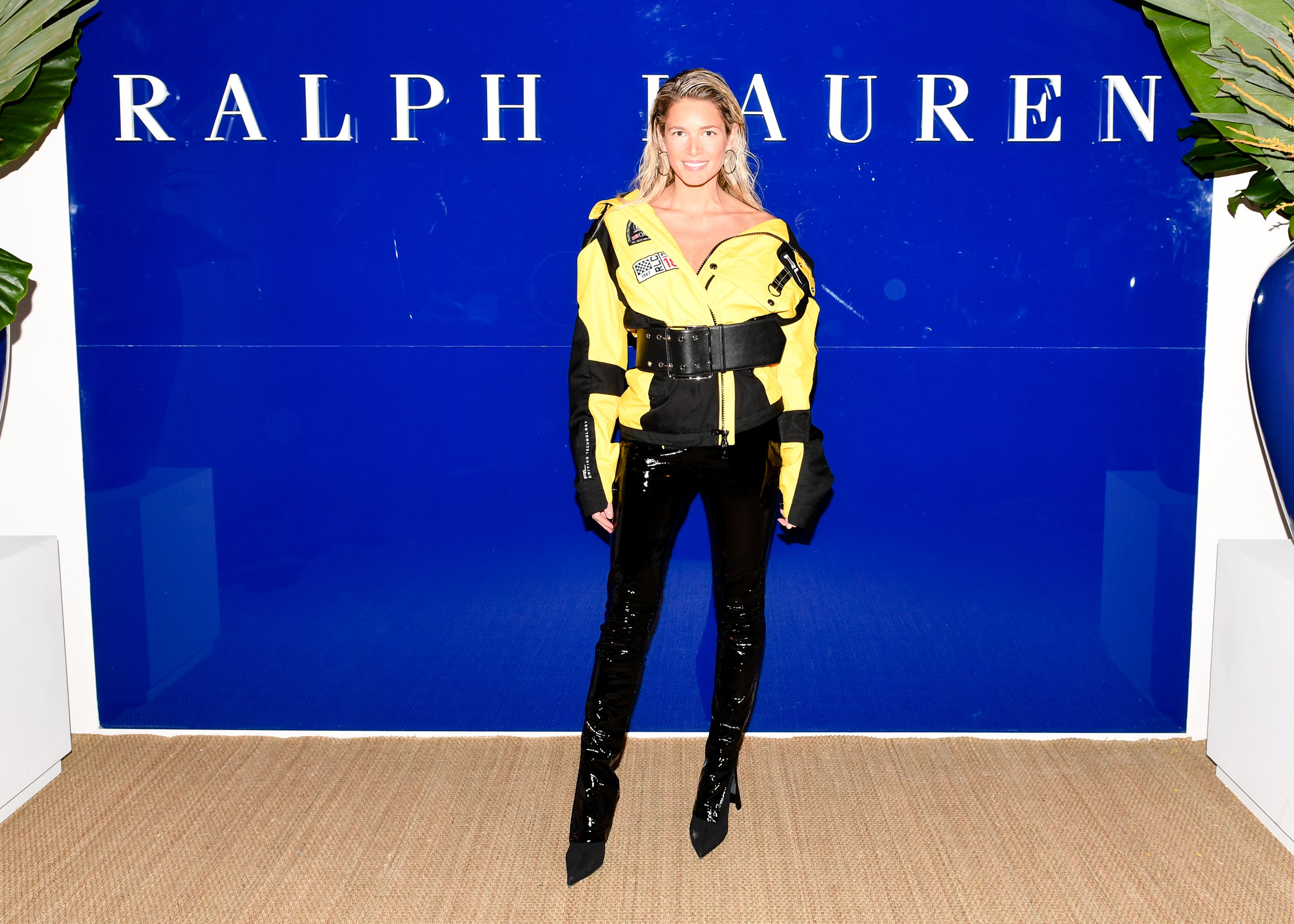 Helena Bordon attends Ralph Lauren show