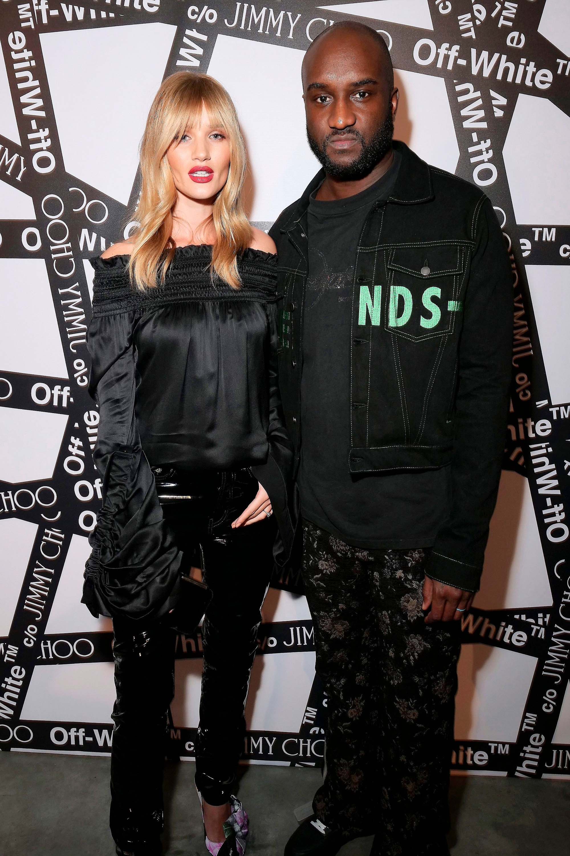 Rosie Huntington Whiteley attends Sandra Choi and Virgil Abloh host NYFW Dinner