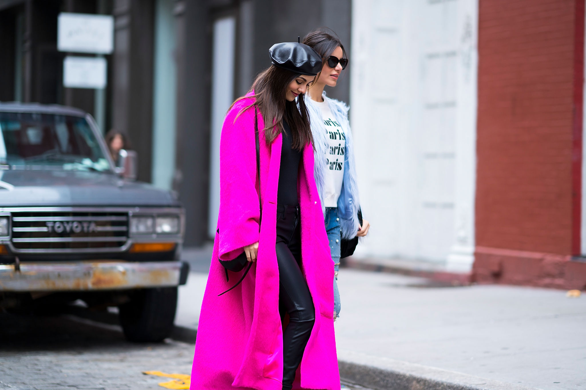 Victoria Justice out in NYC