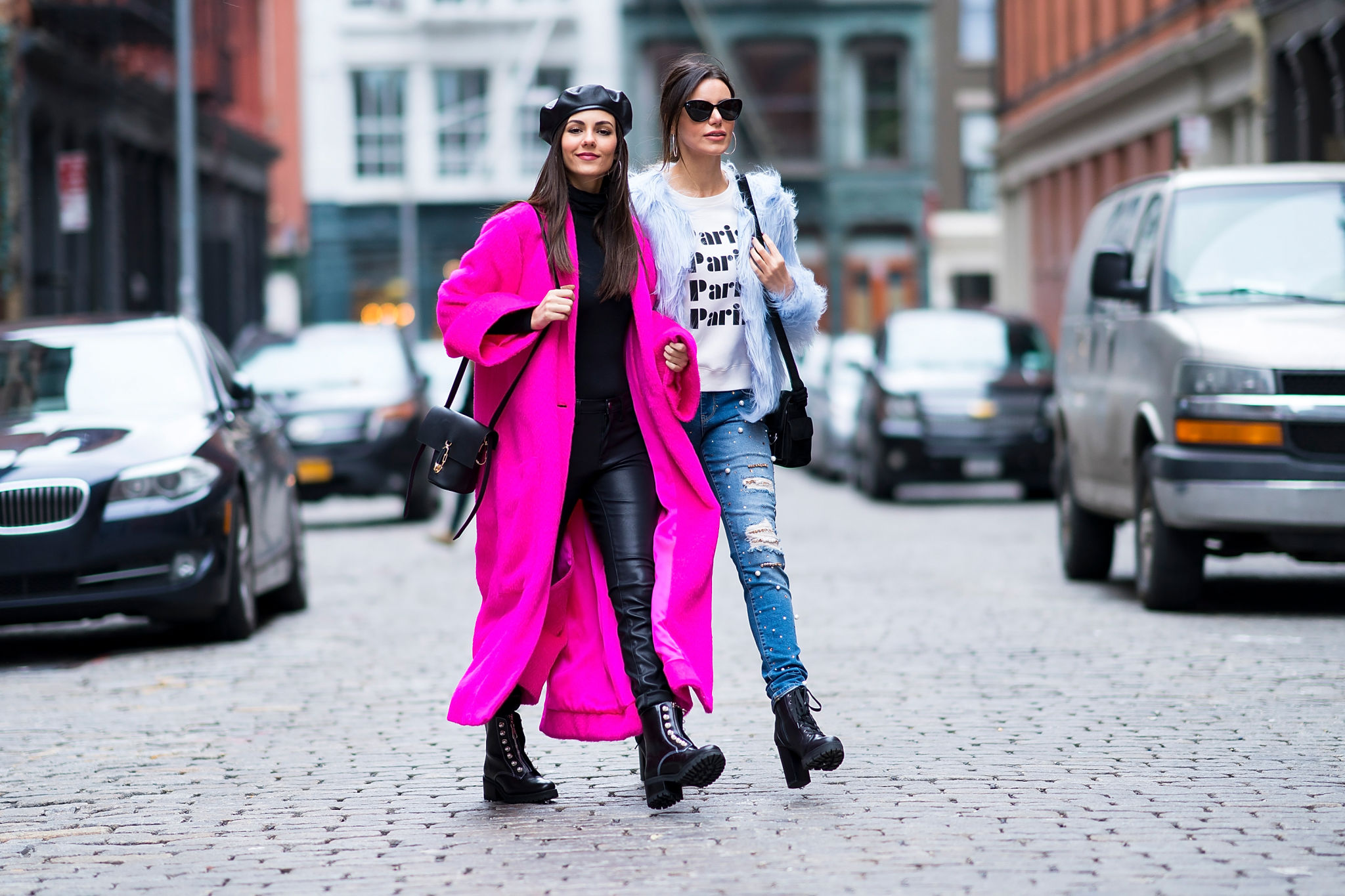 Victoria Justice out in NYC