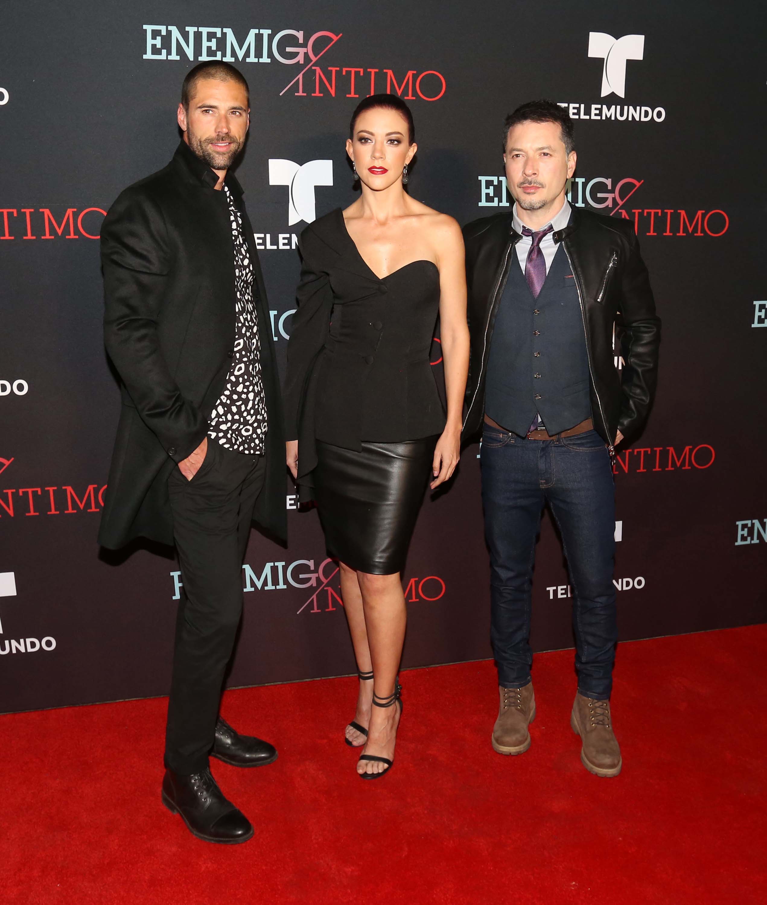 Fernanda Castillo attends Enemigo Intimo TV show premiere