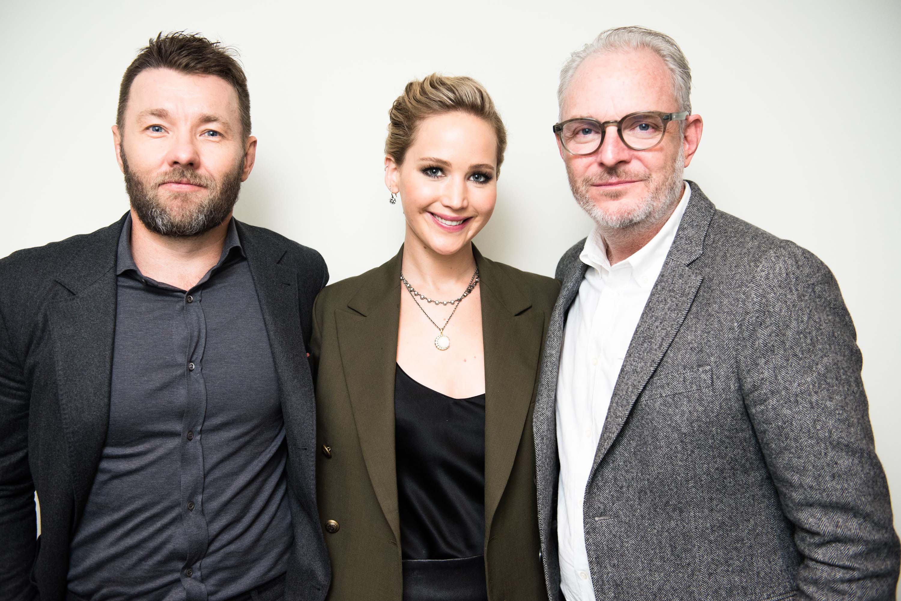 Jennifer Lawrence attends the screening of their new film Red Sparrow