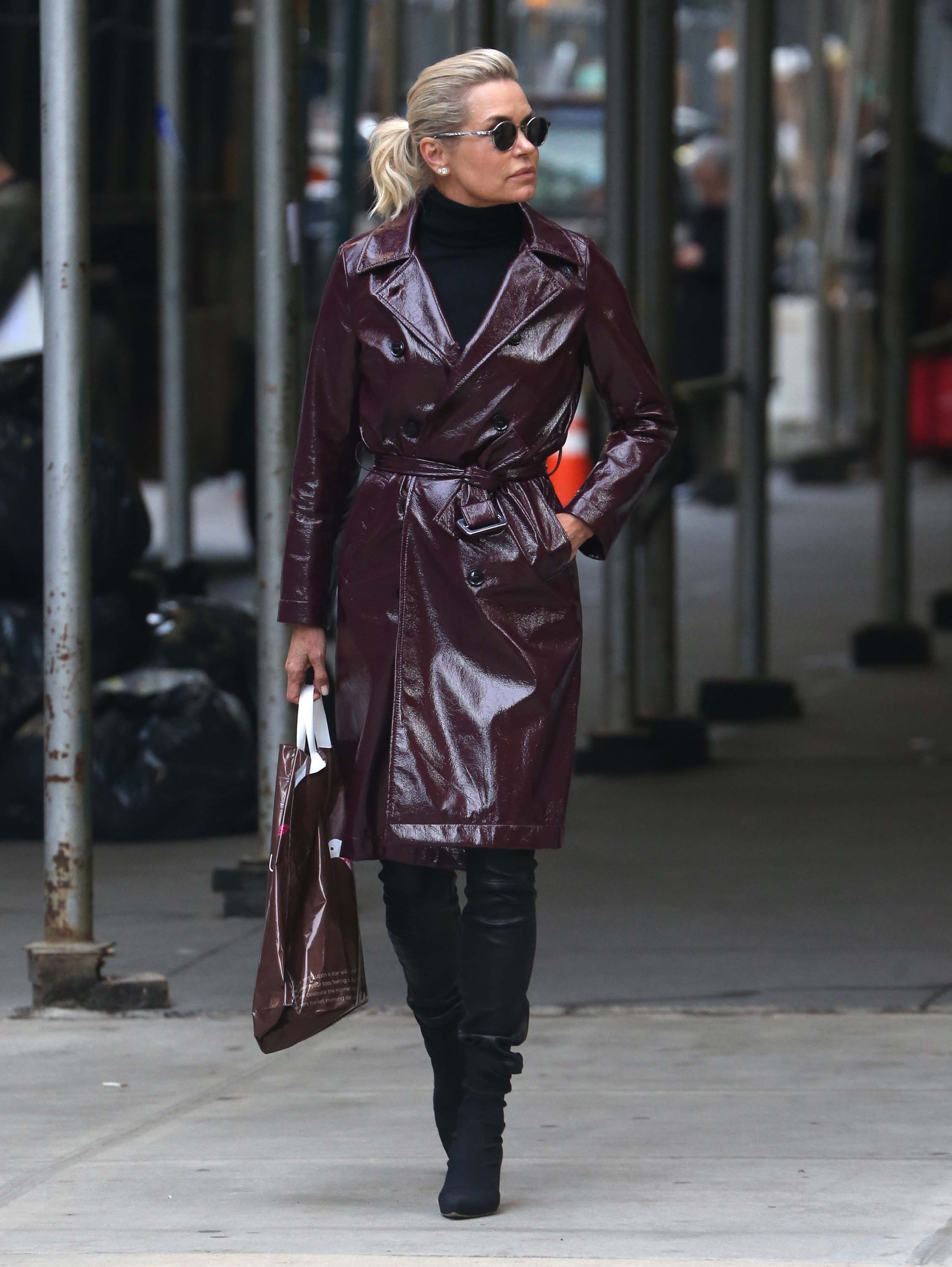 Yolanda Hadid out and about in New York