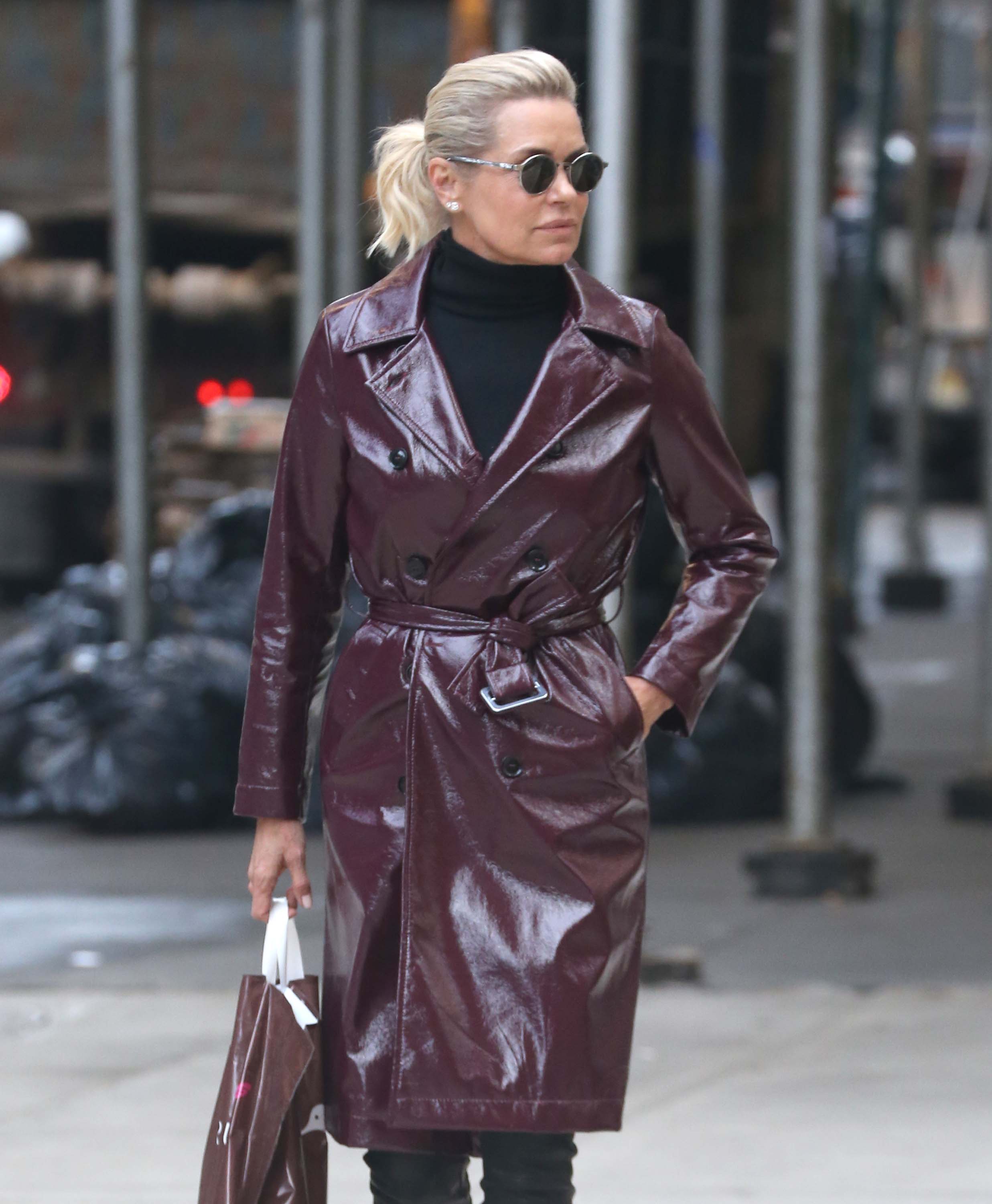 Yolanda Hadid out and about in New York