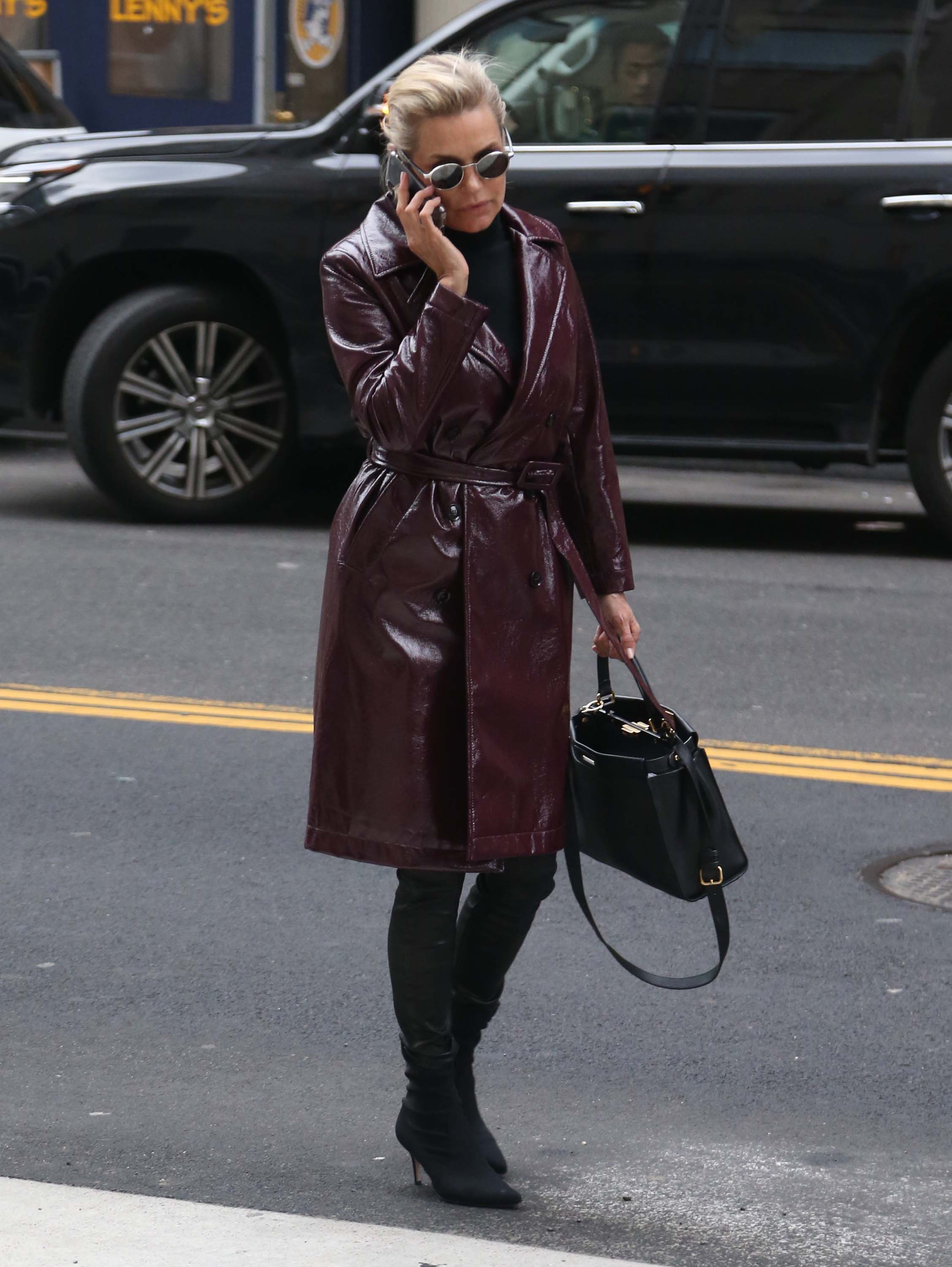 Yolanda Hadid out and about in New York
