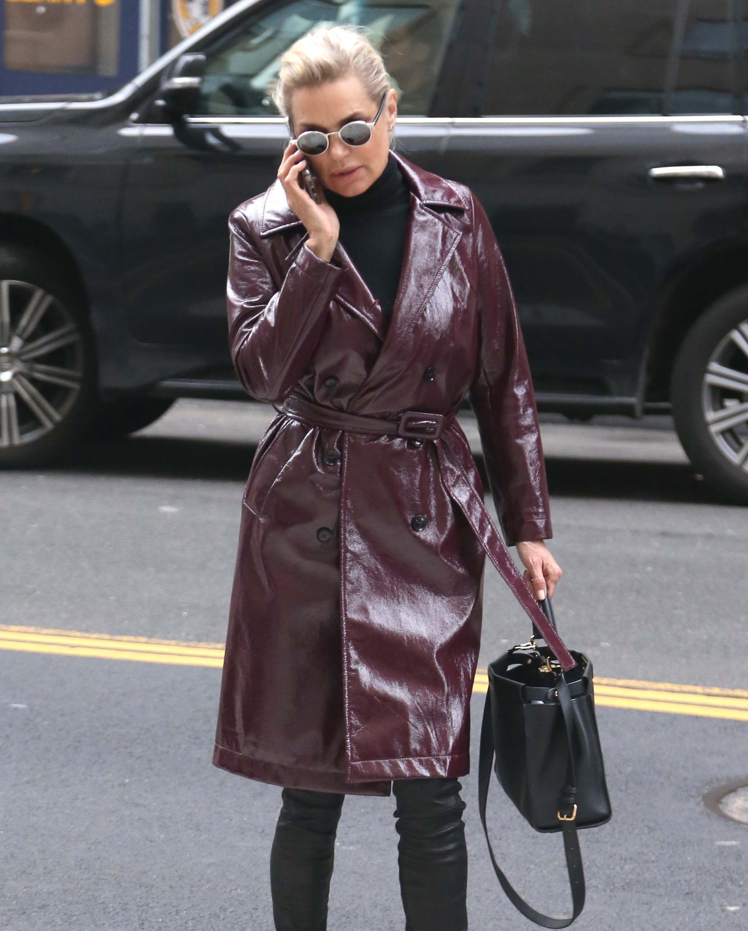 Yolanda Hadid out and about in New York