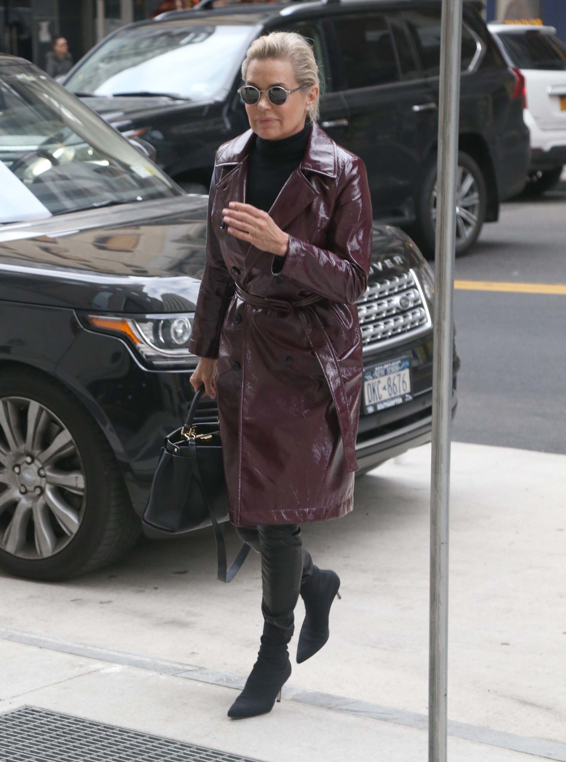 Yolanda Hadid out and about in New York