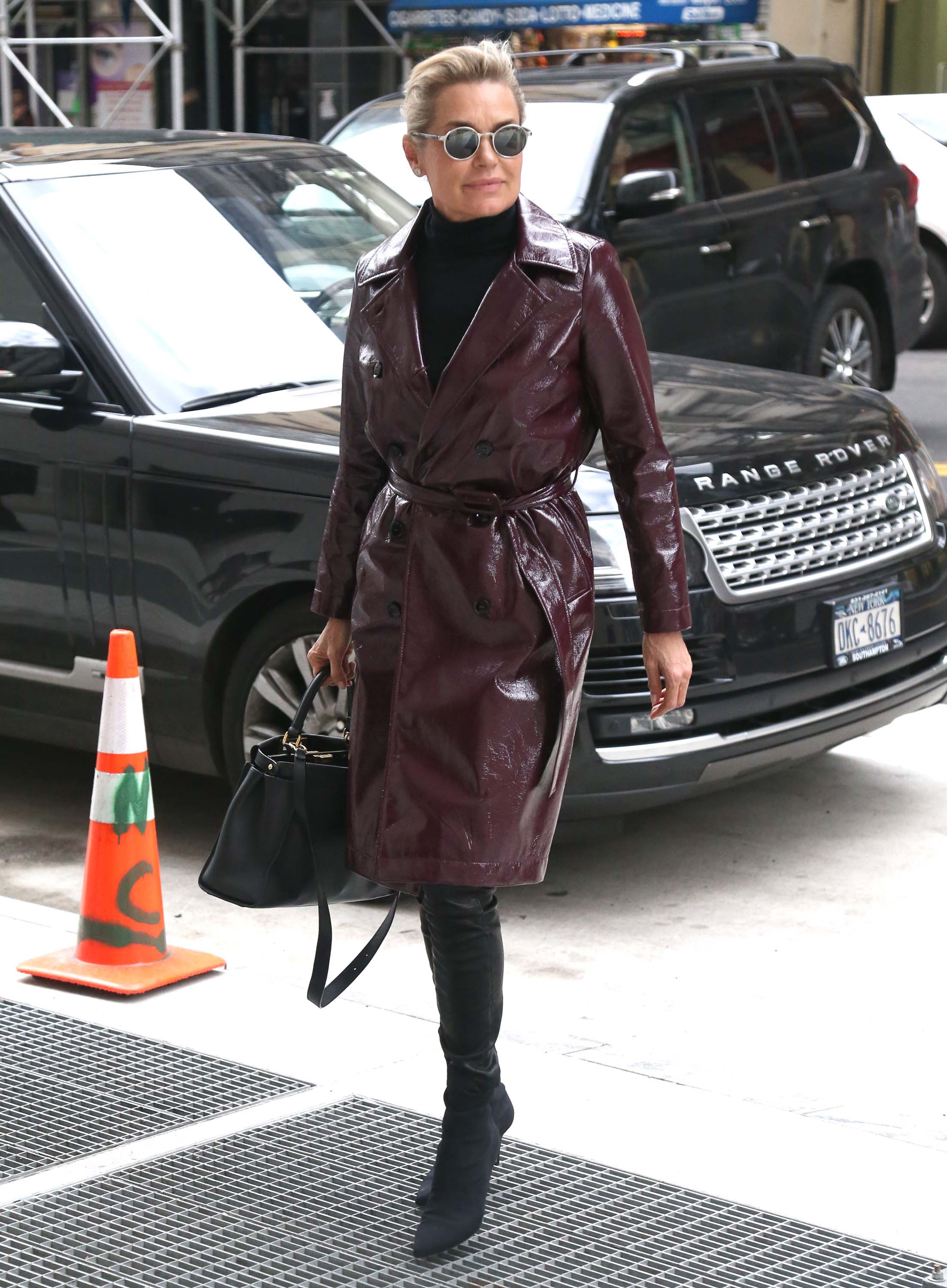 Yolanda Hadid out and about in New York