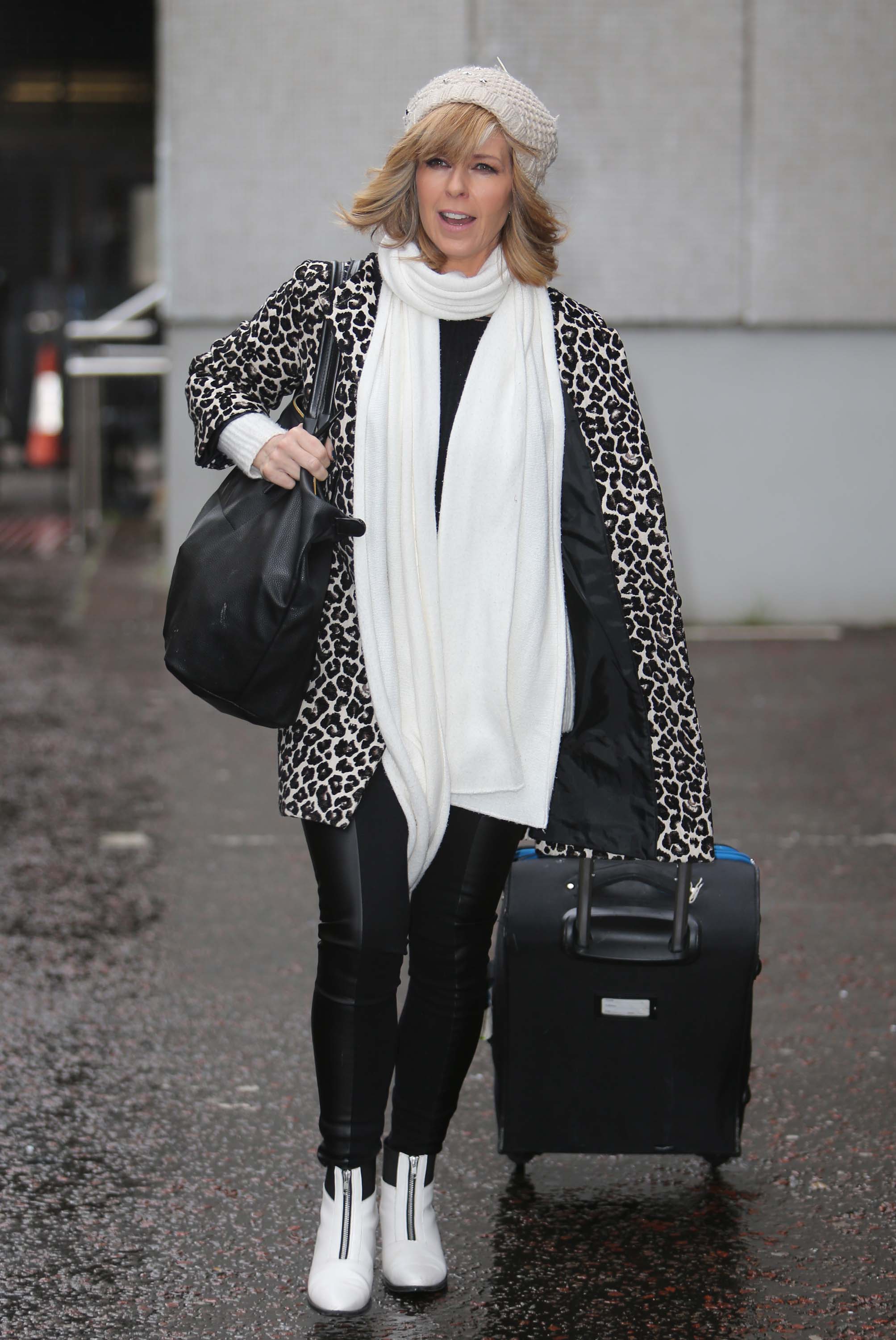 Kate Garraway outside ITV Studios