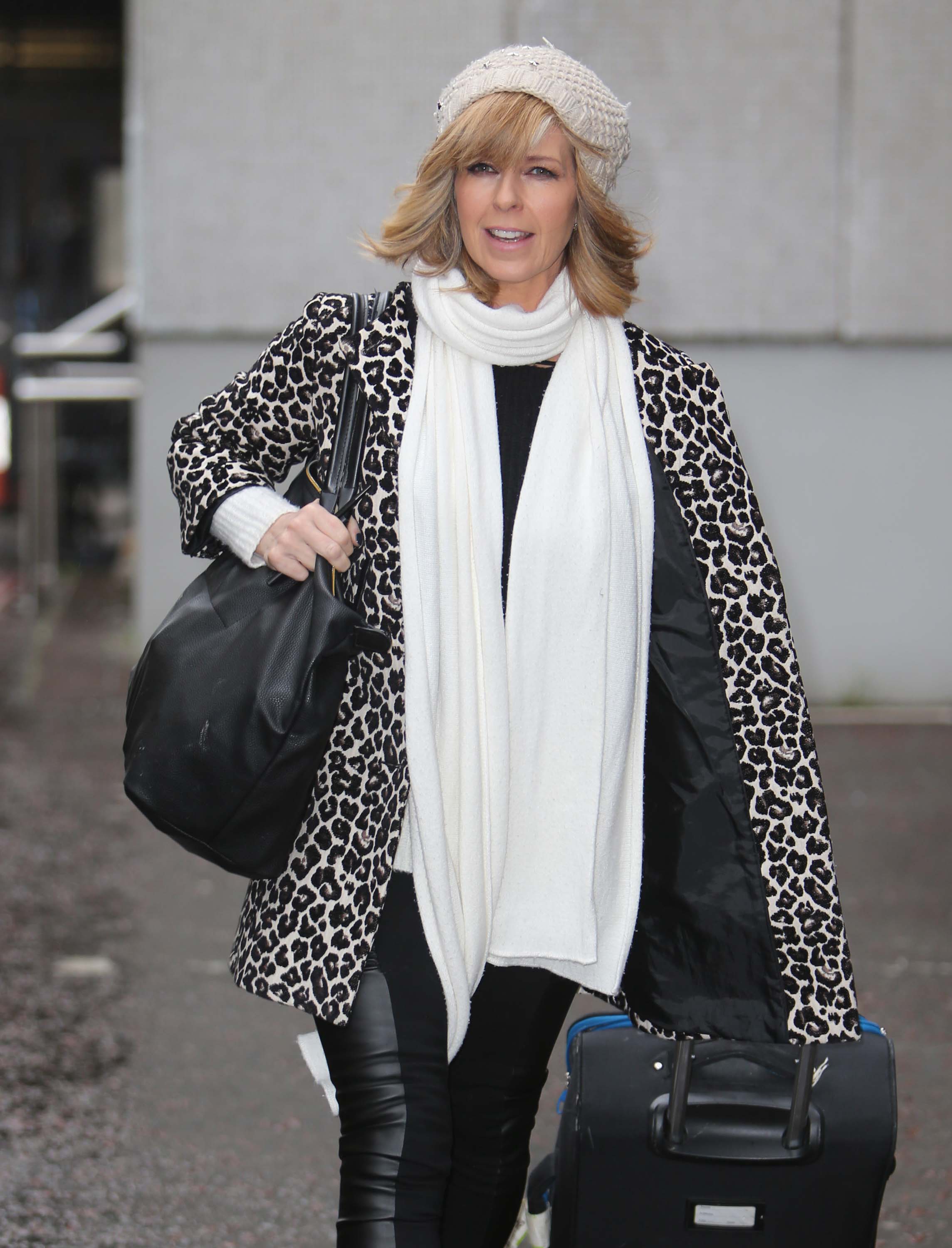 Kate Garraway outside ITV Studios