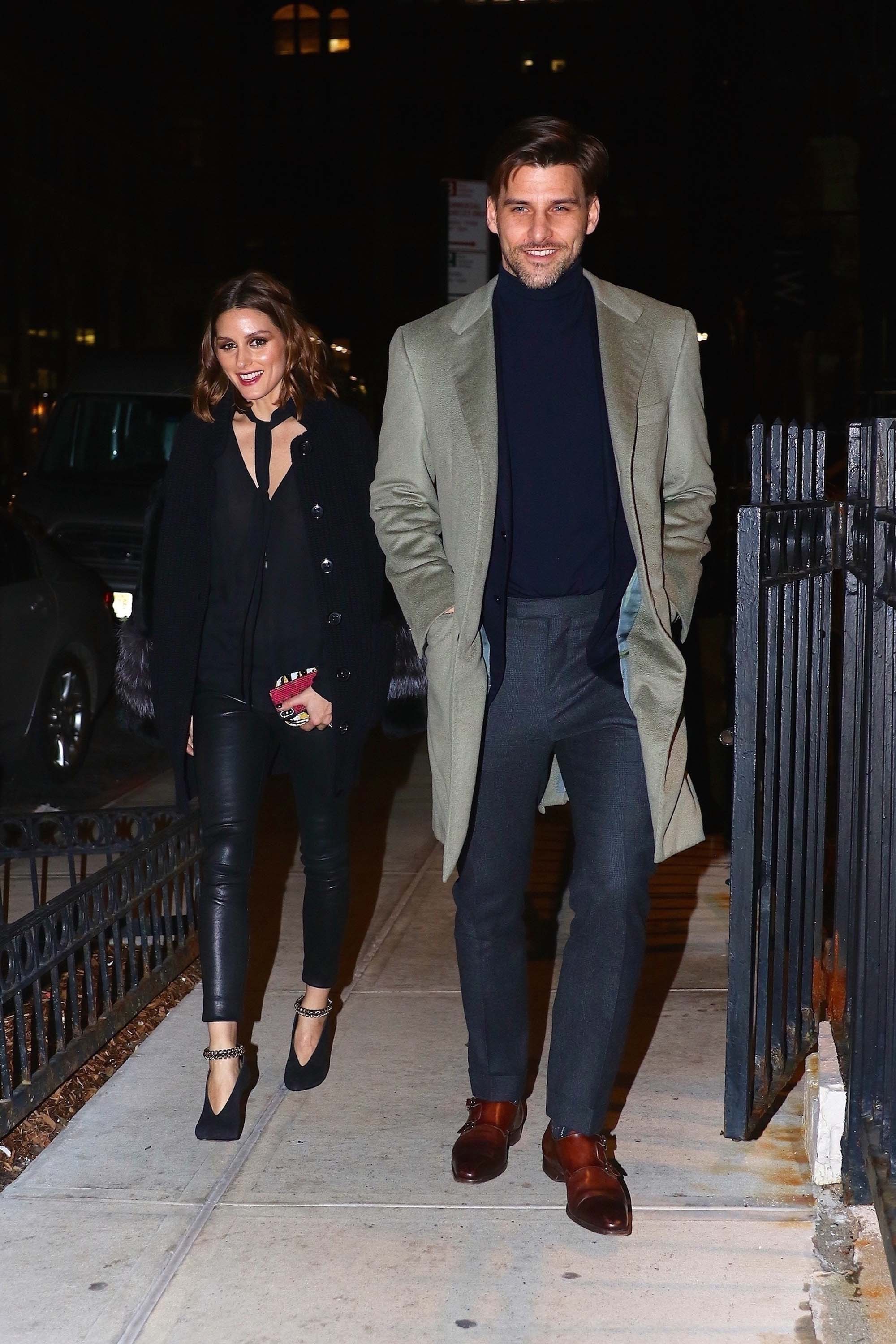 Olivia Palermo night out during New York Fashion Week