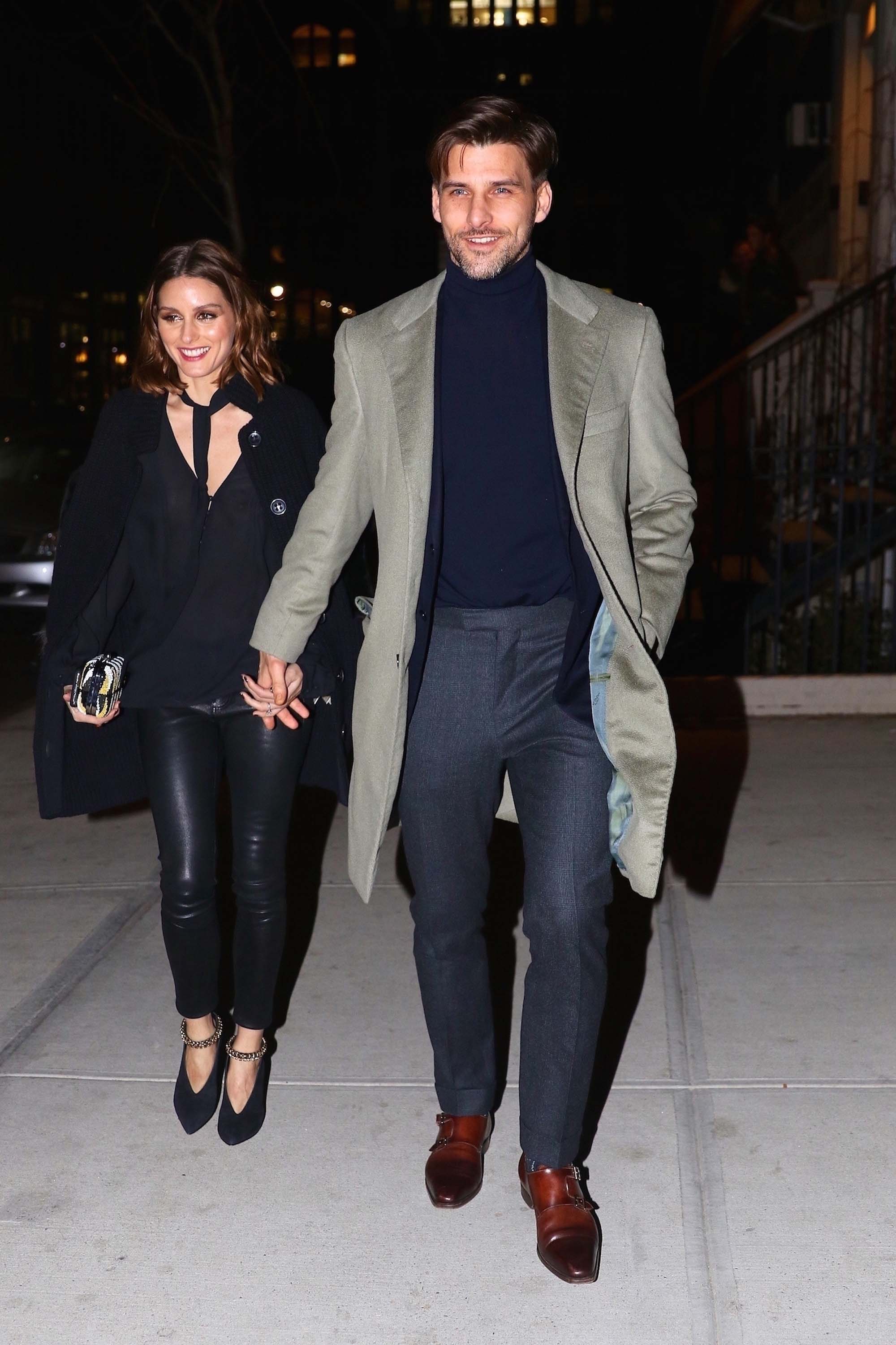 Olivia Palermo night out during New York Fashion Week