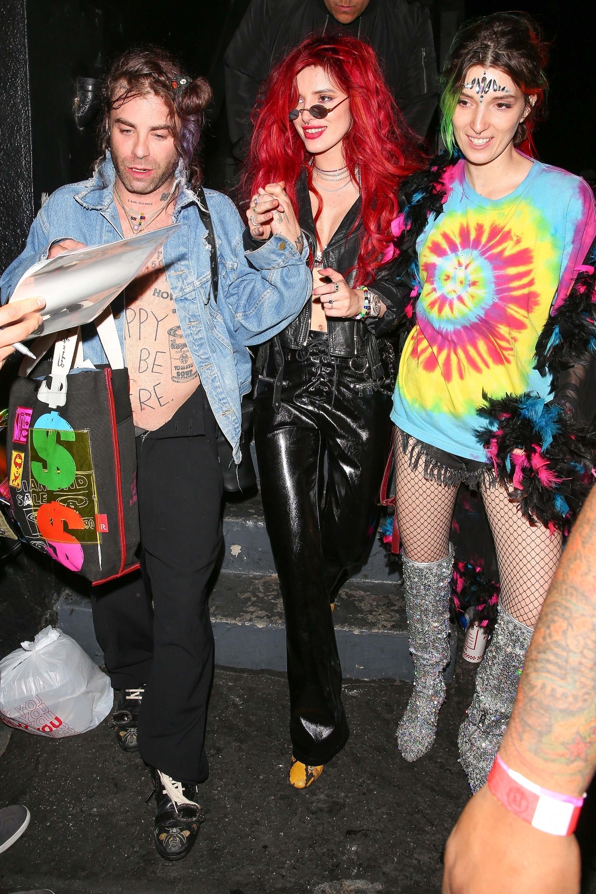 Bella Thorne night out in LA