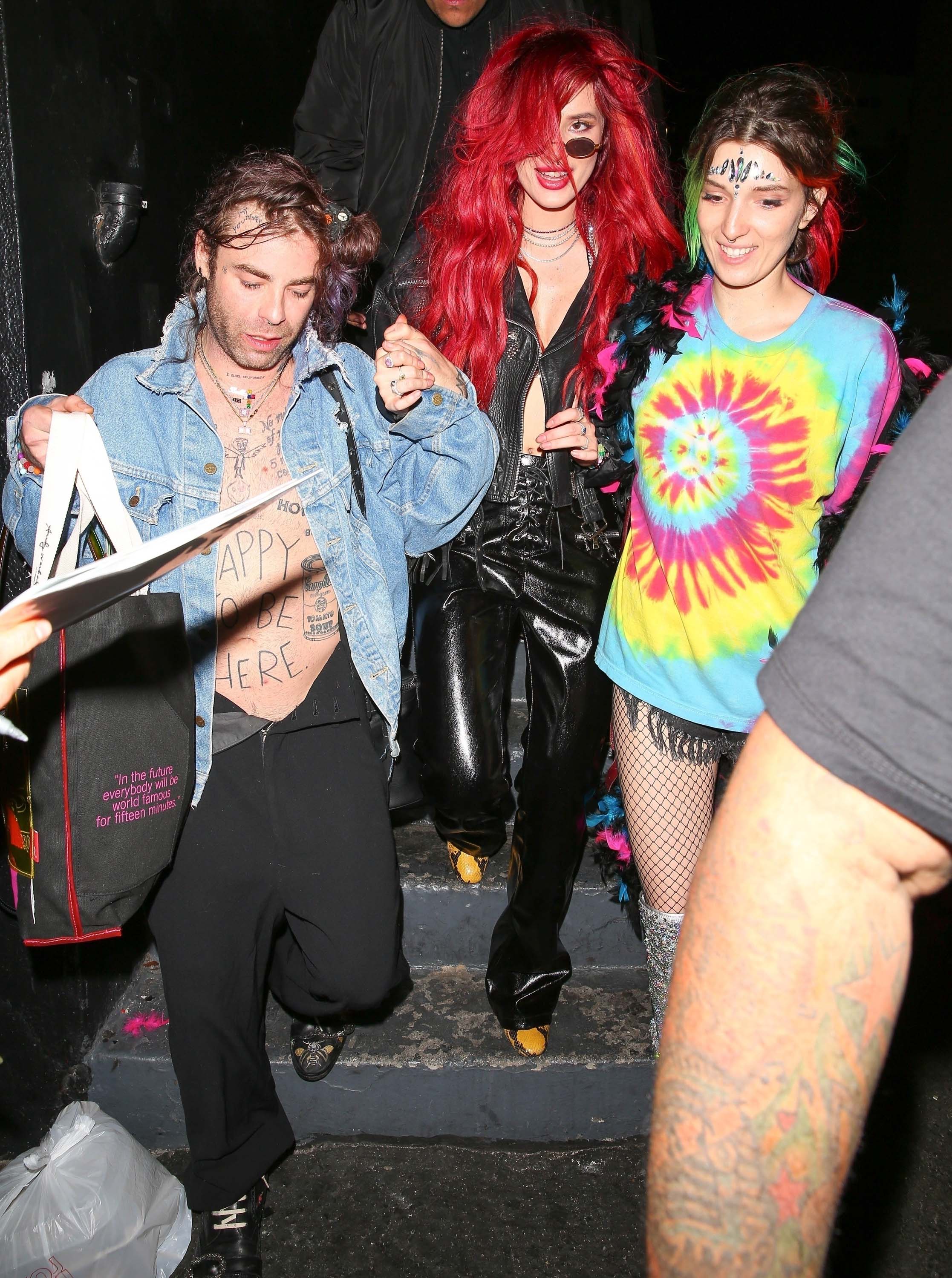 Bella Thorne night out in LA