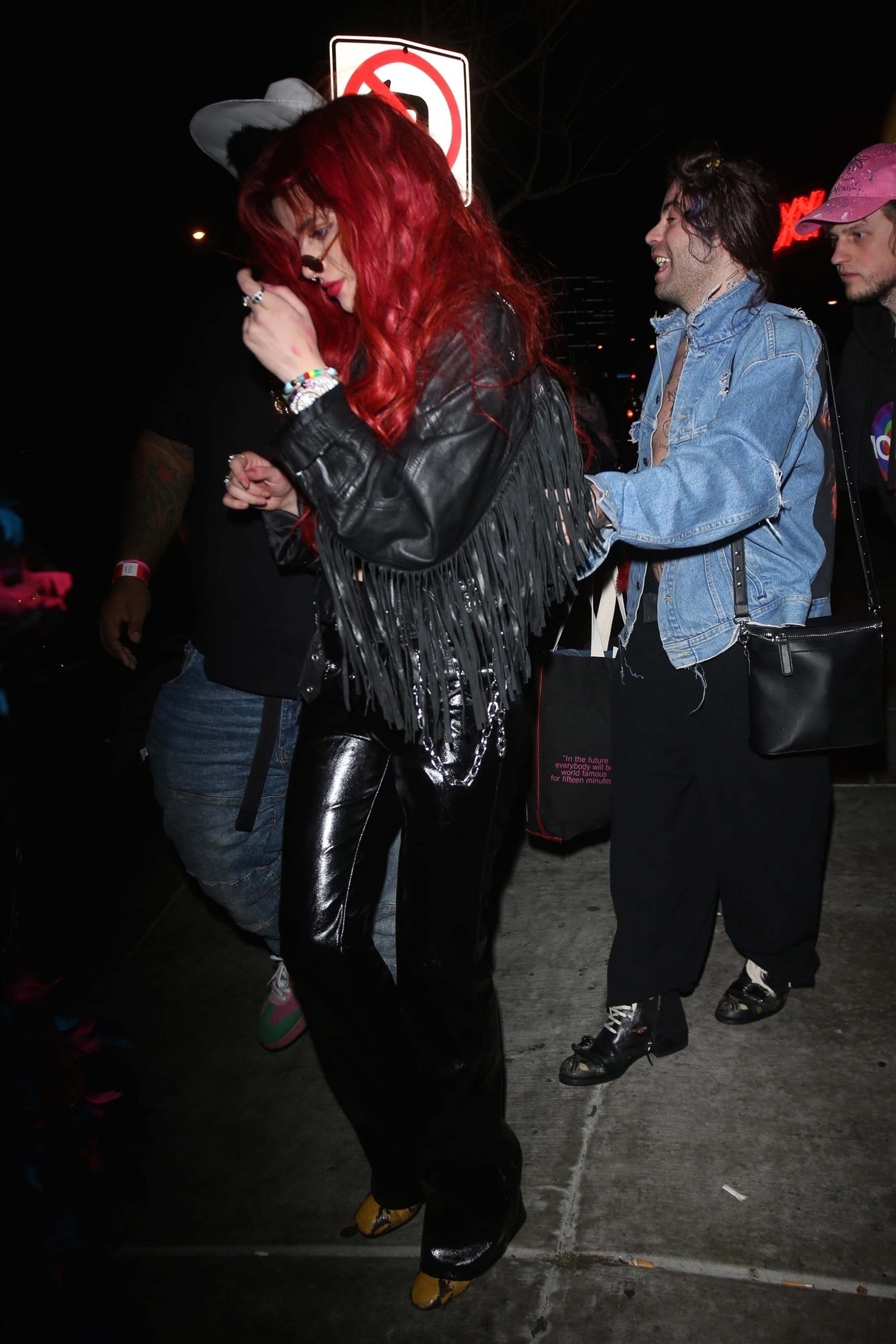 Bella Thorne night out in LA