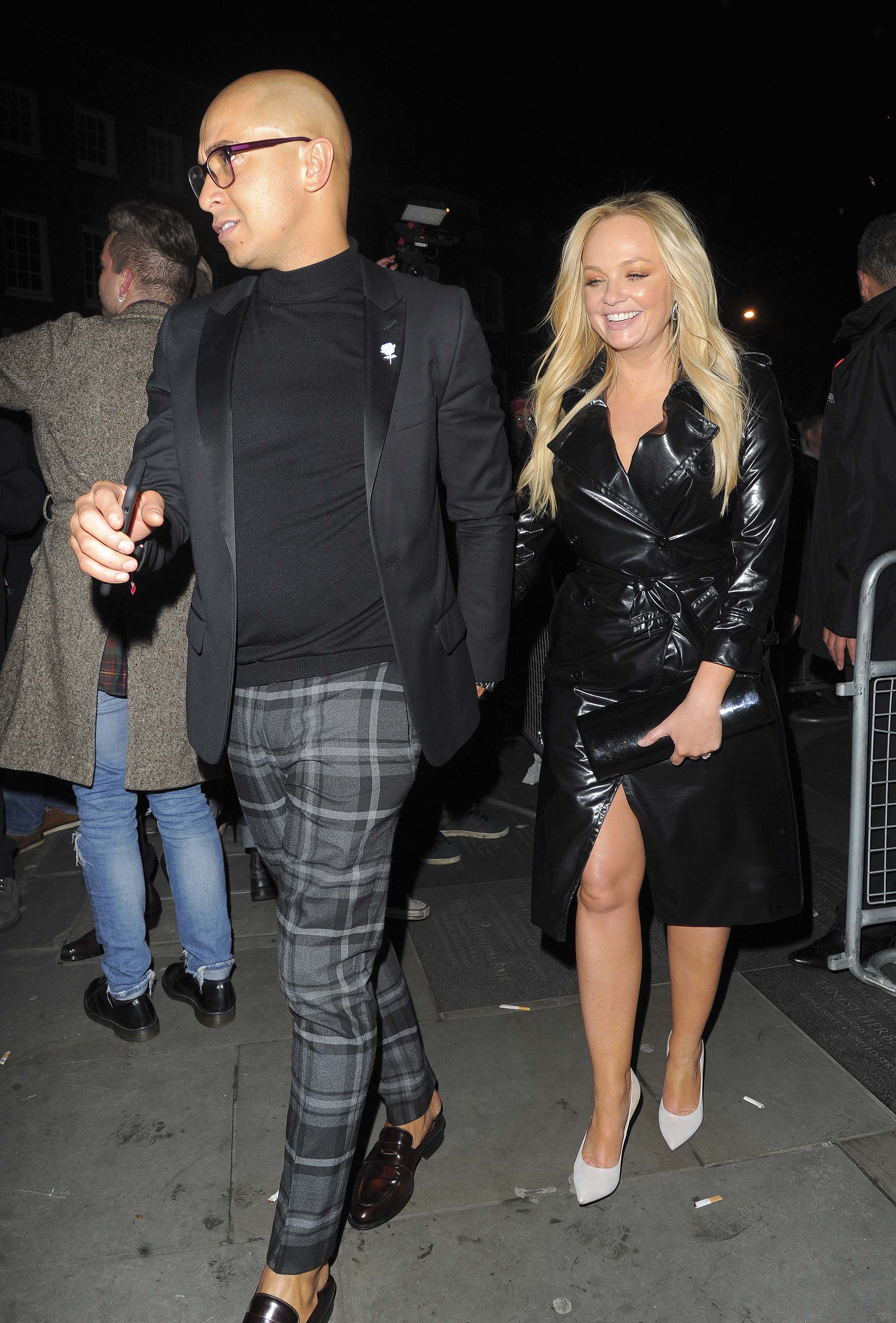 Emma Bunton attends the 38th Brit Awards