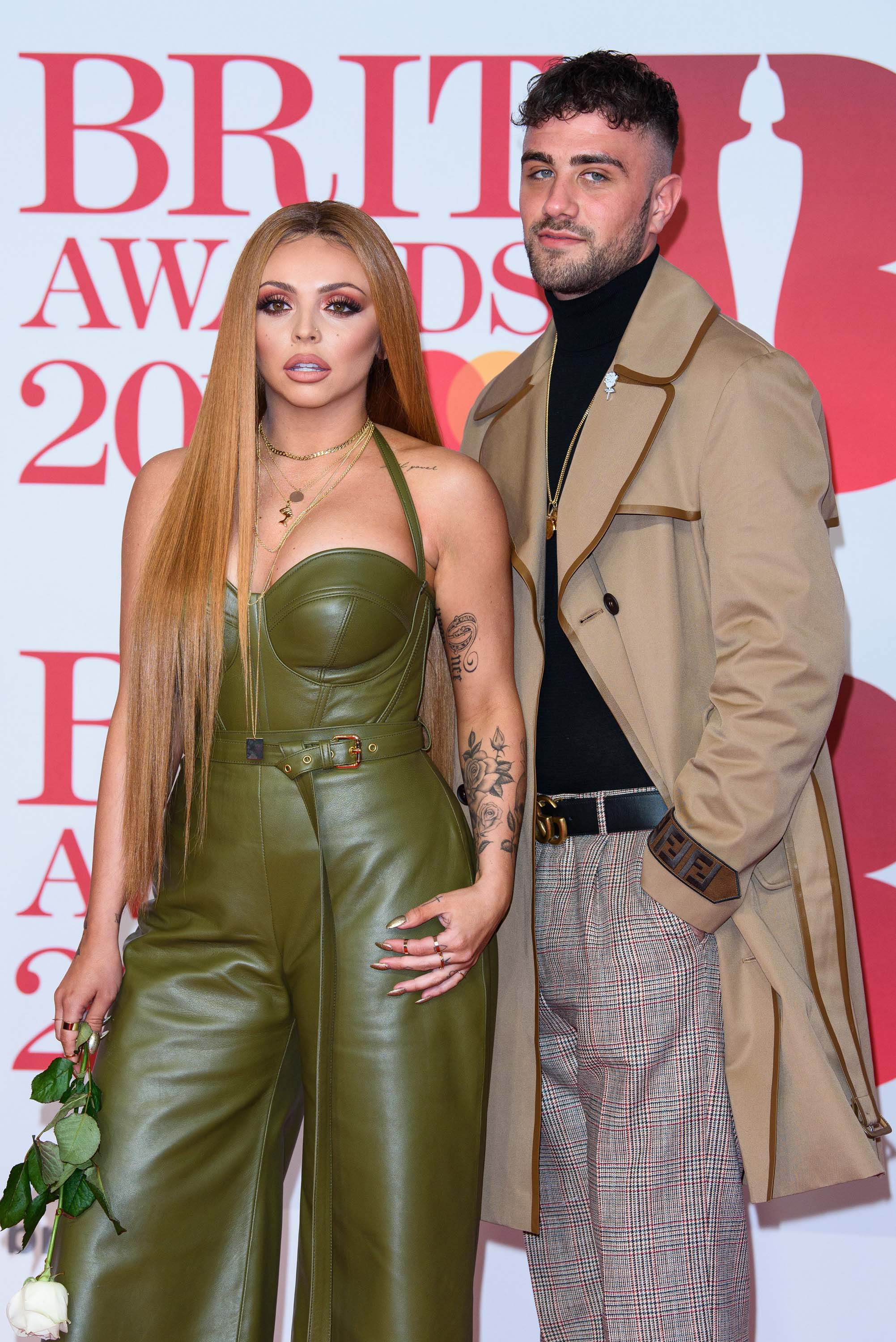 Jesy Nelson attends 38th Brit Awards