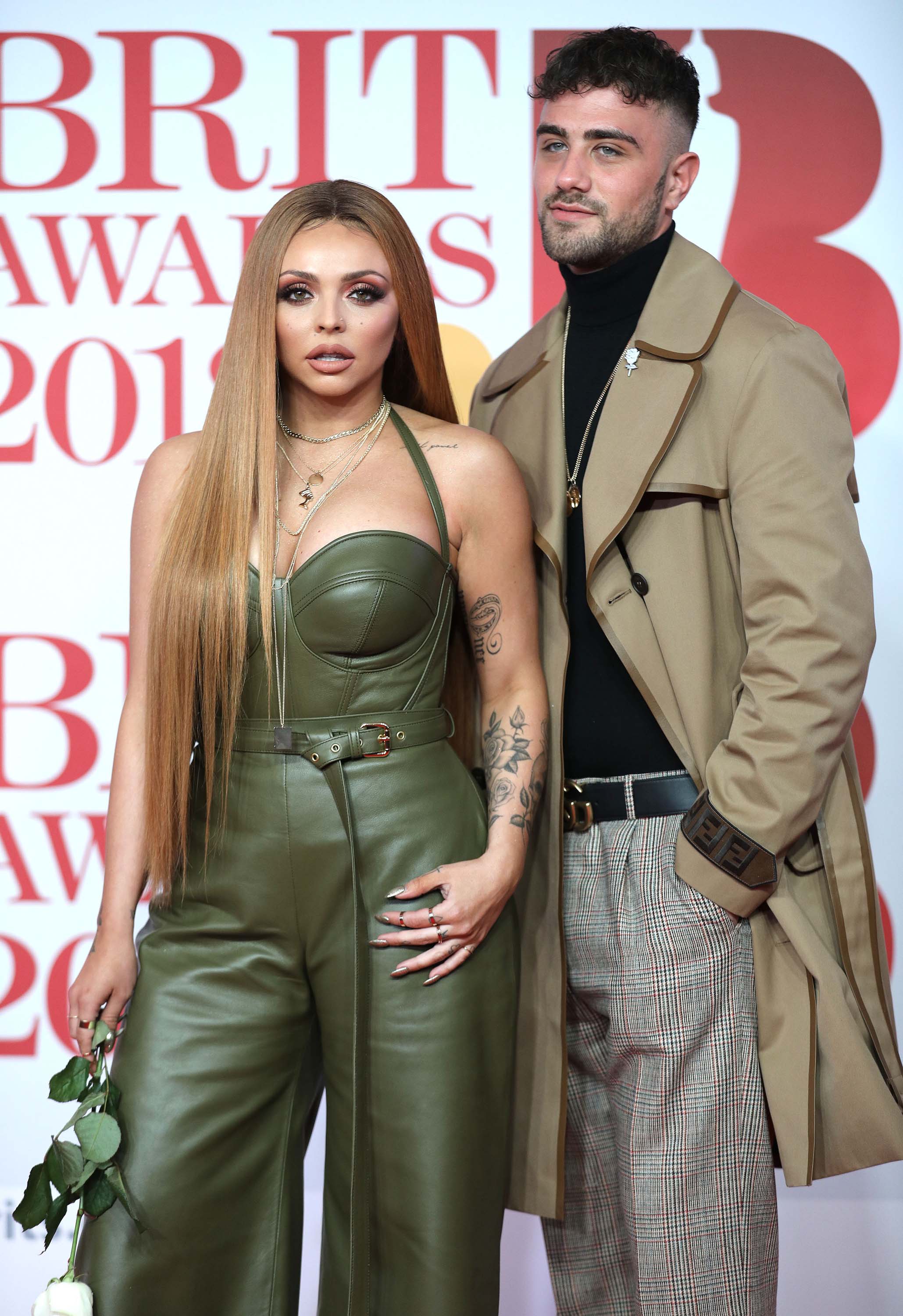 Jesy Nelson attends 38th Brit Awards