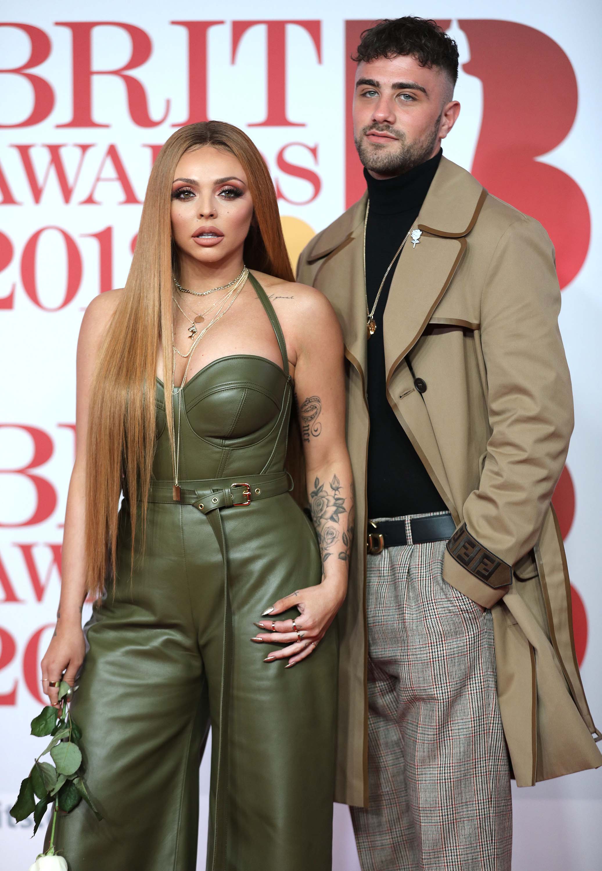 Jesy Nelson attends 38th Brit Awards