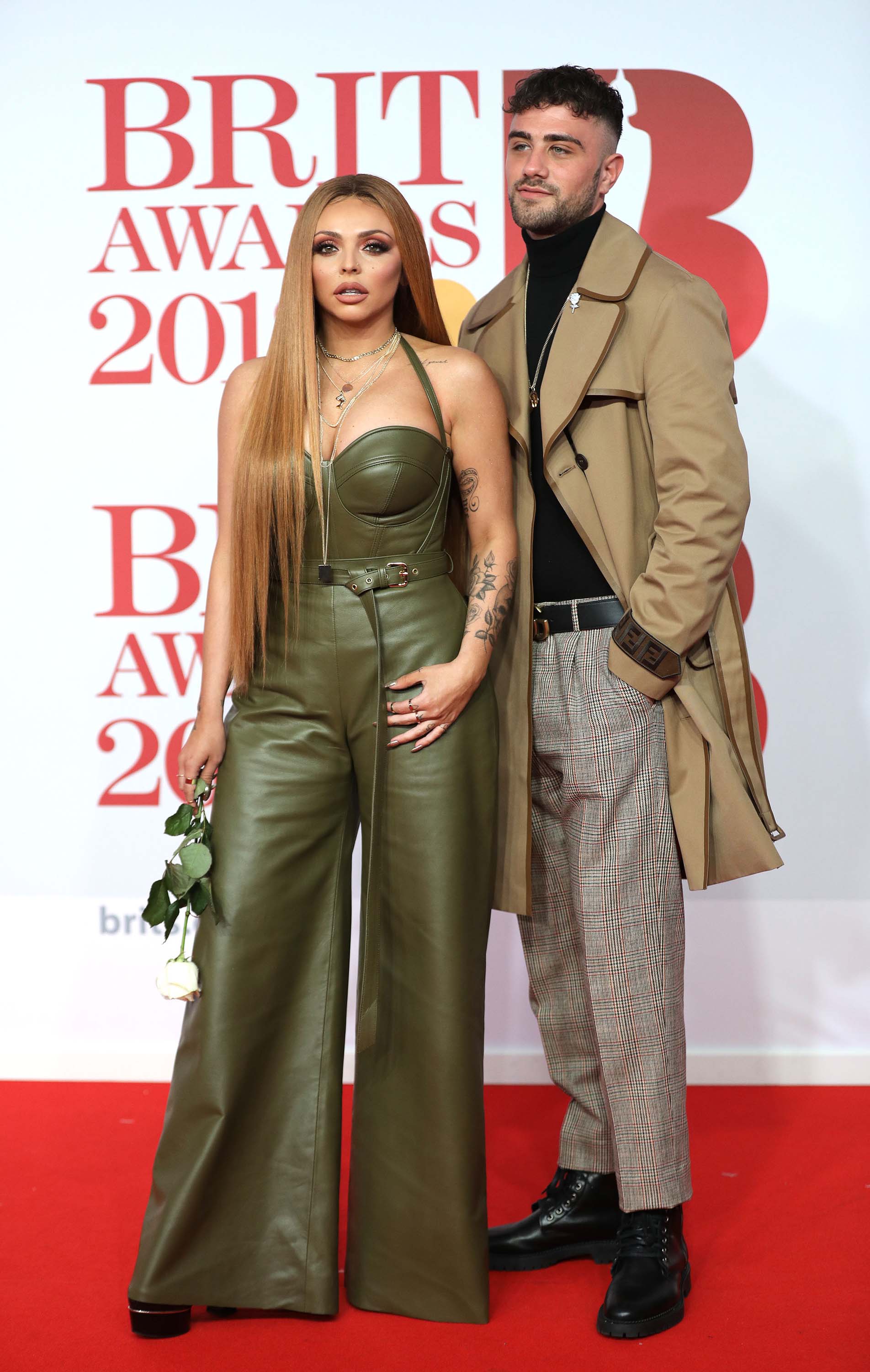 Jesy Nelson attends 38th Brit Awards