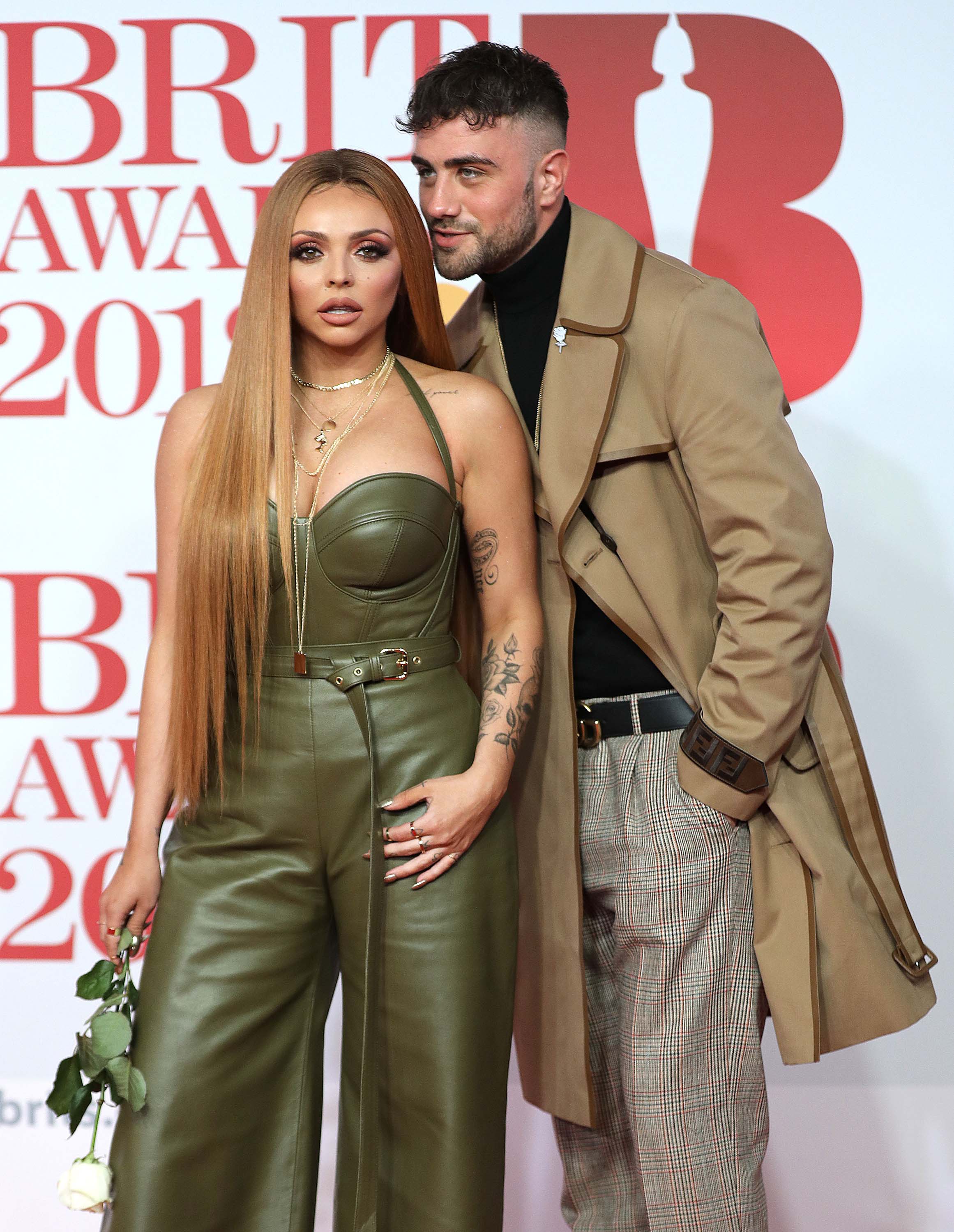 Jesy Nelson attends 38th Brit Awards