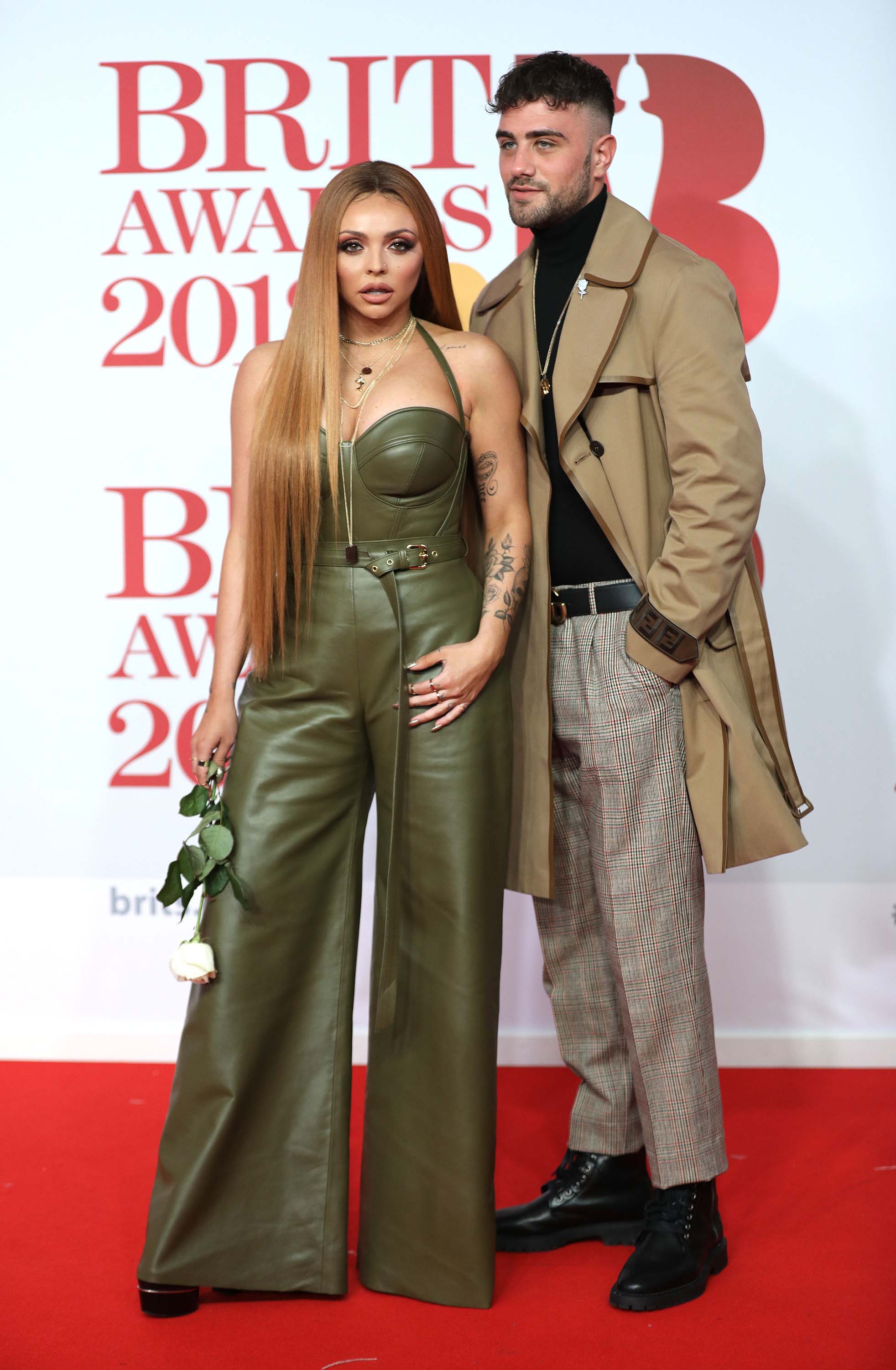 Jesy Nelson attends 38th Brit Awards