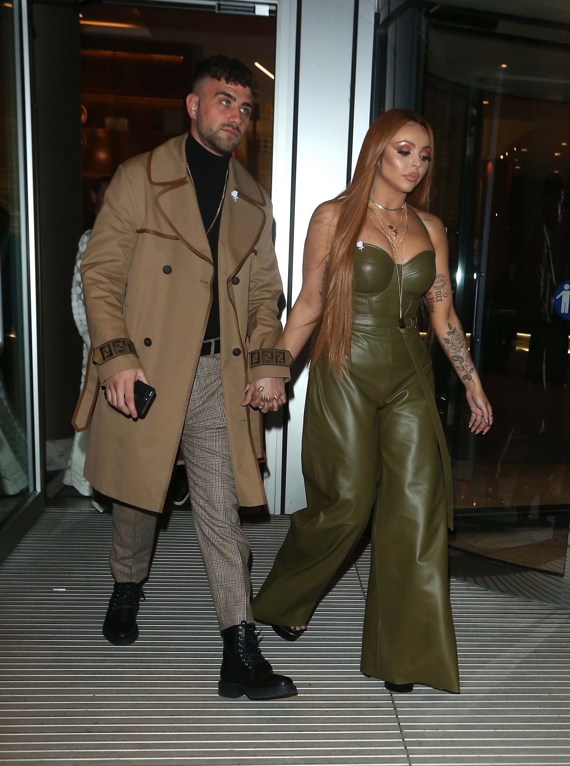 Jesy Nelson attends 38th Brit Awards