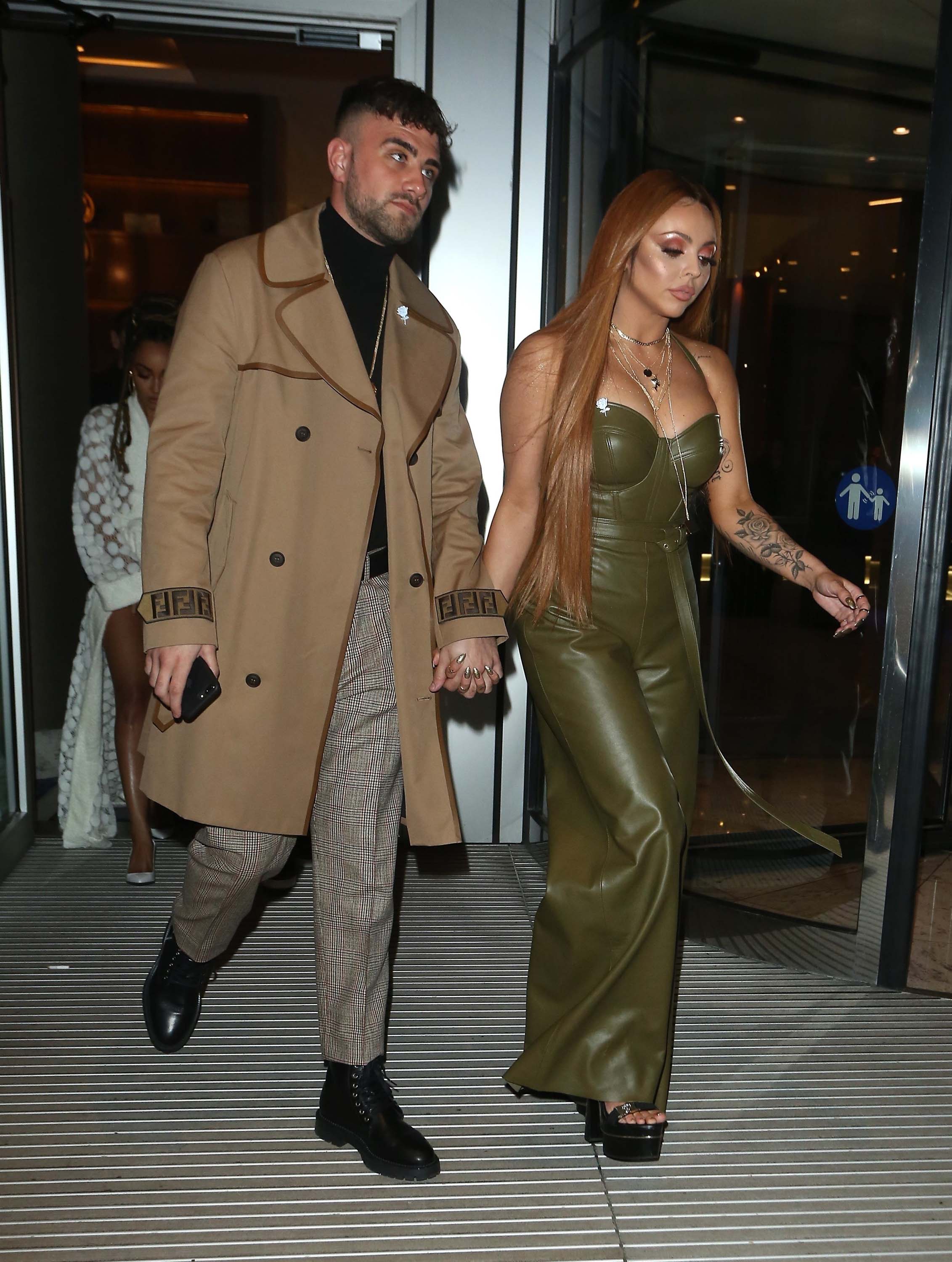 Jesy Nelson attends 38th Brit Awards