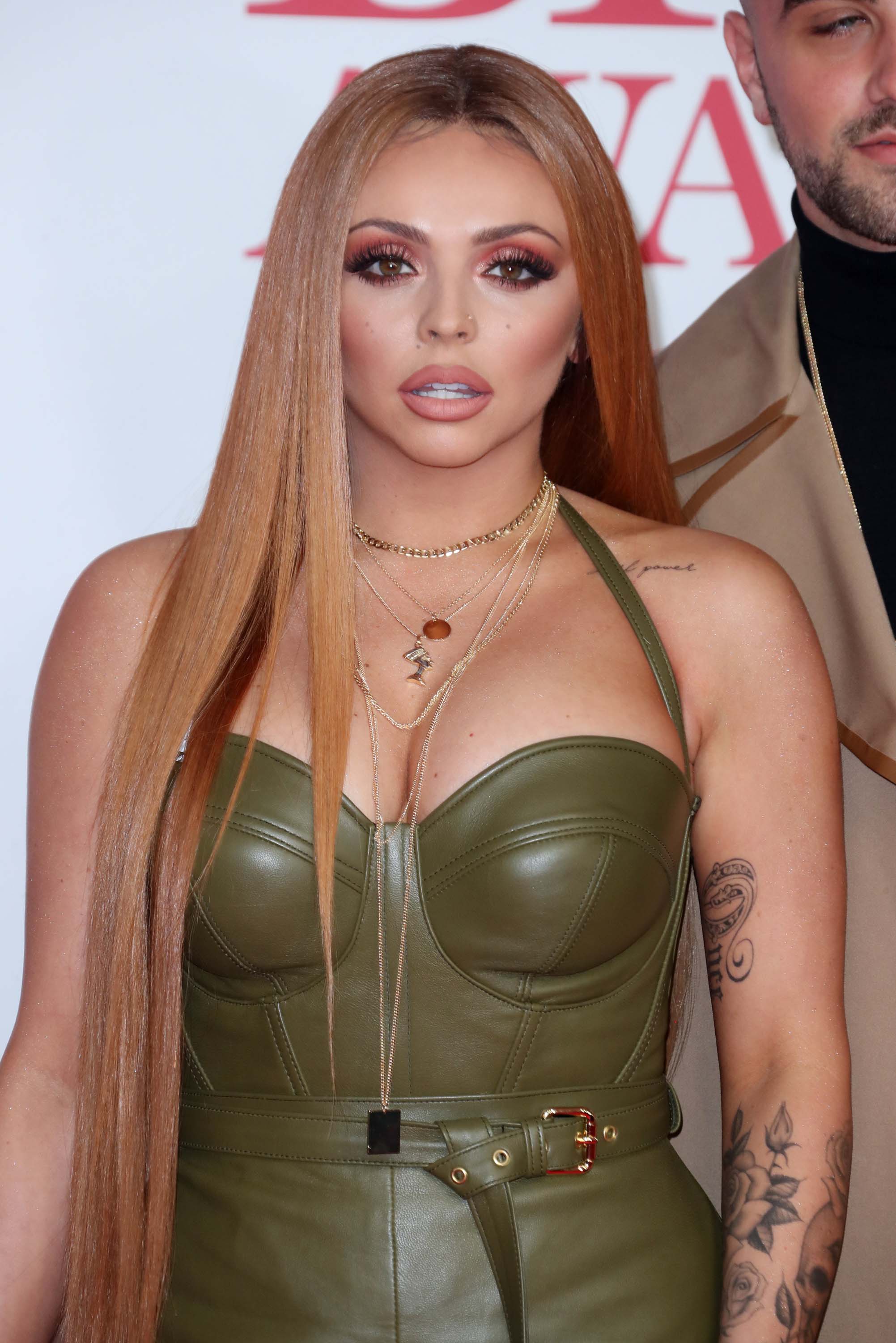 Jesy Nelson attends 38th Brit Awards