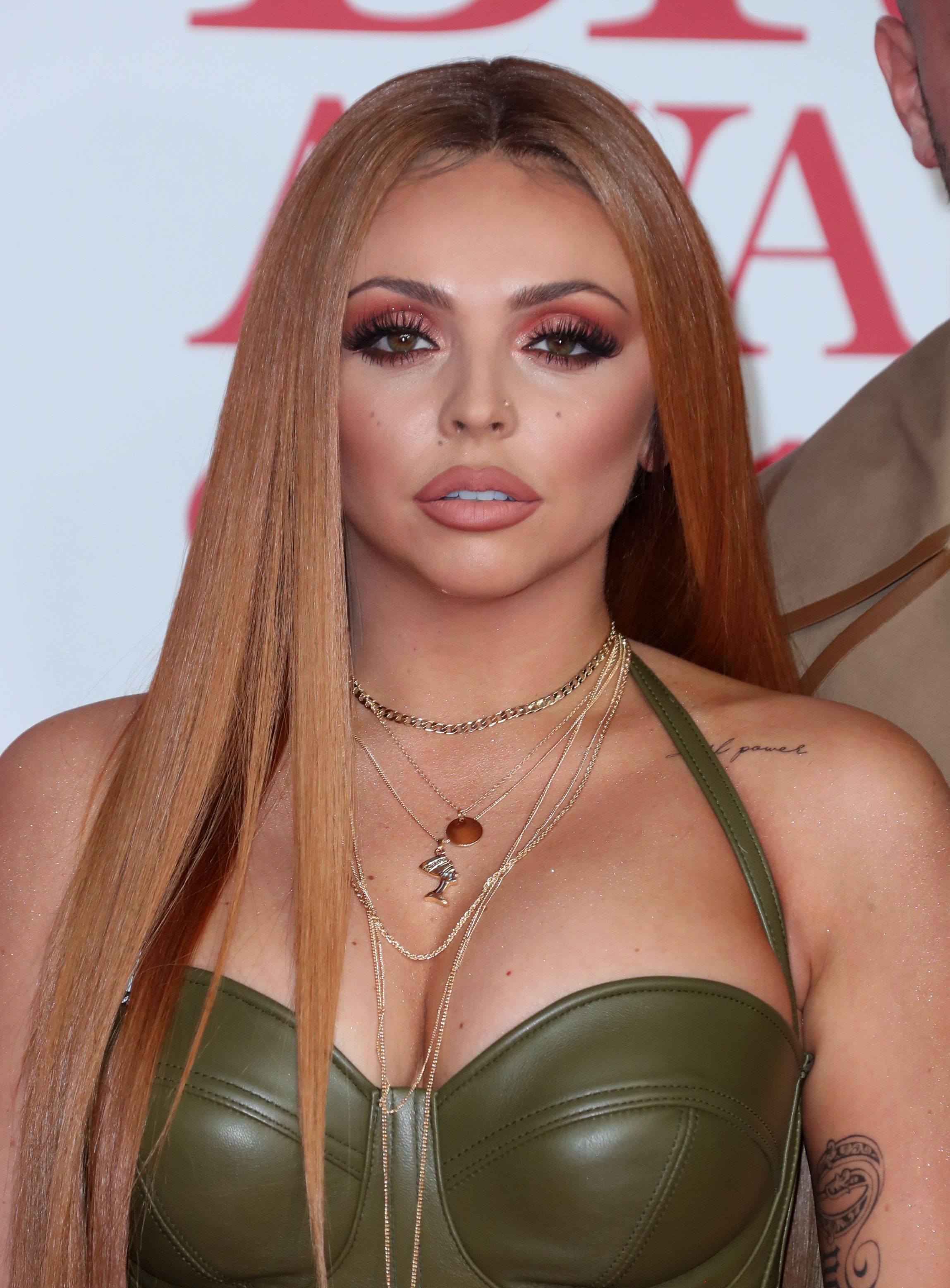 Jesy Nelson attends 38th Brit Awards