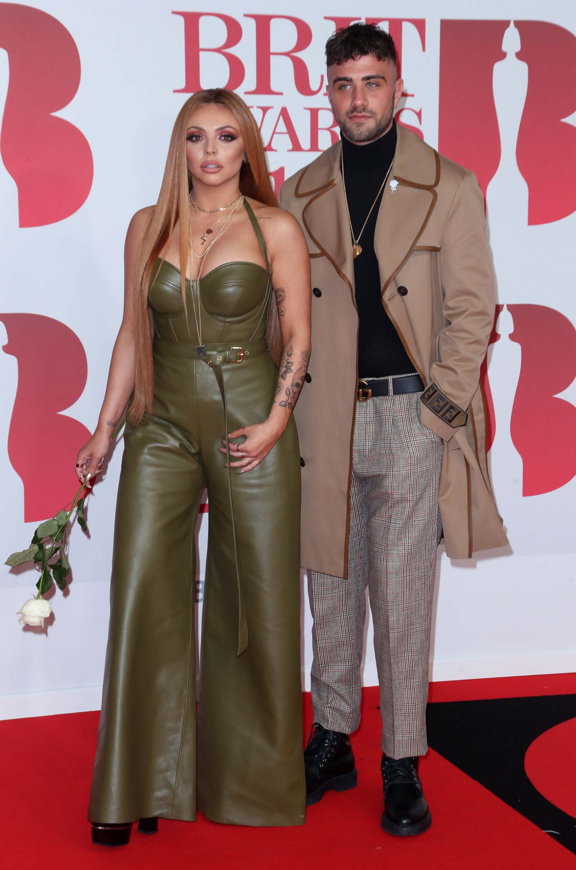 Jesy Nelson attends 38th Brit Awards