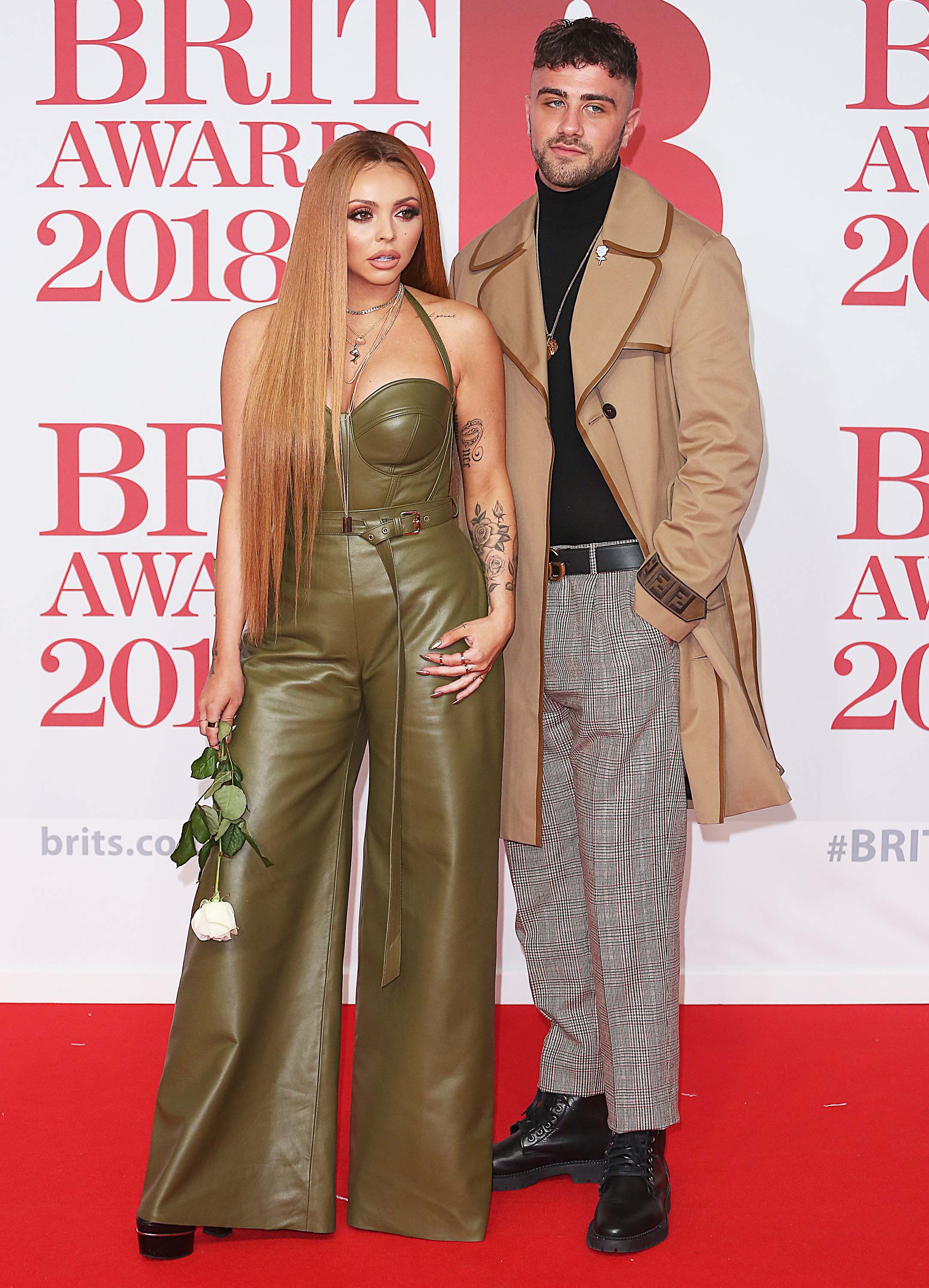 Jesy Nelson attends 38th Brit Awards