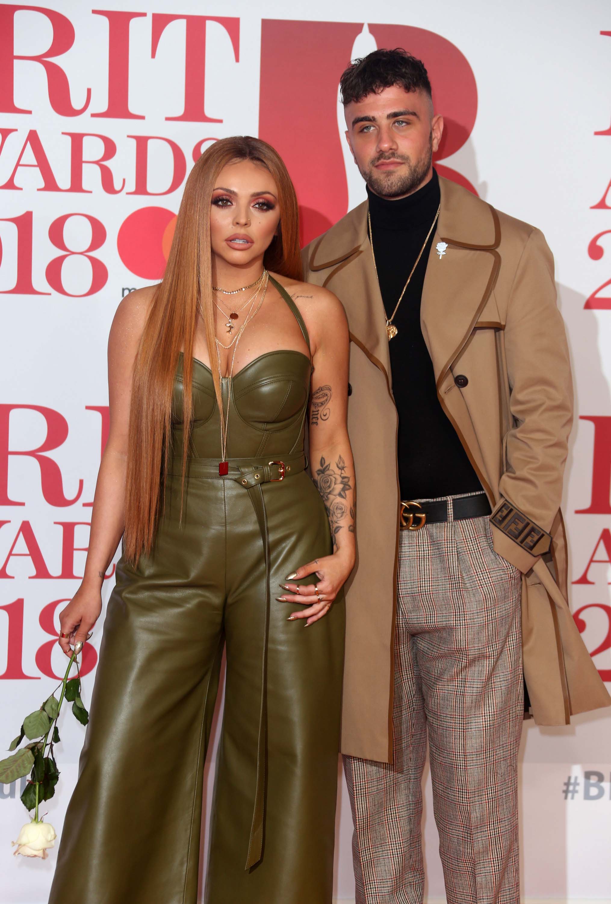 Jesy Nelson attends 38th Brit Awards