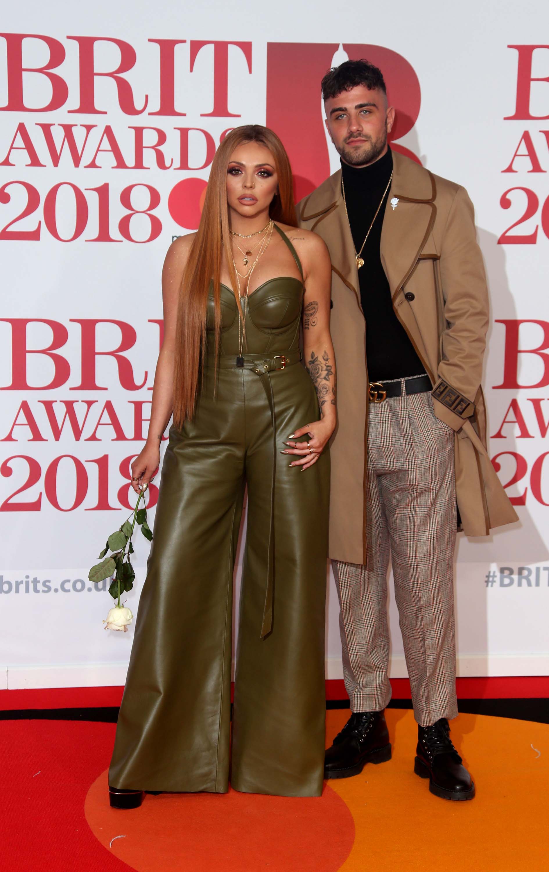 Jesy Nelson attends 38th Brit Awards