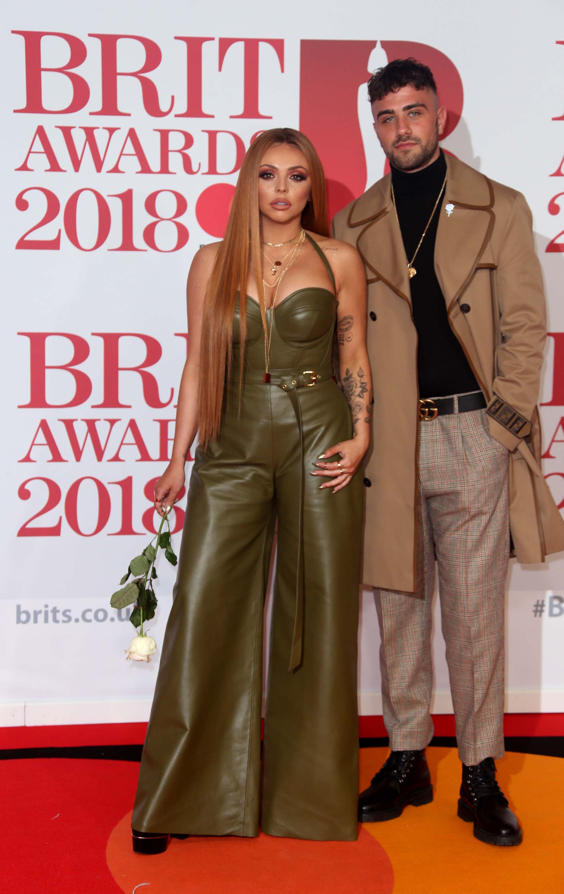 Jesy Nelson attends 38th Brit Awards