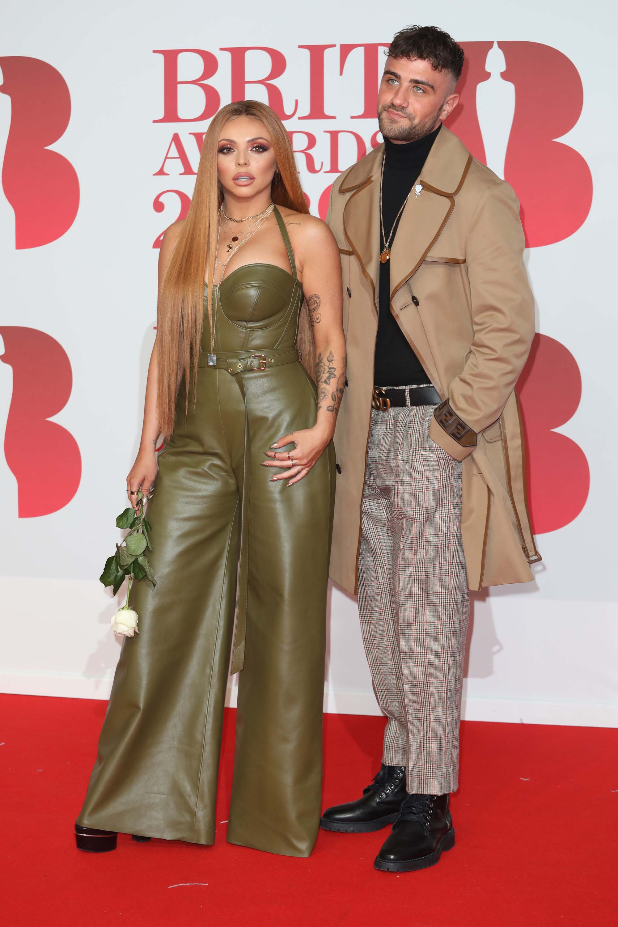 Jesy Nelson attends 38th Brit Awards