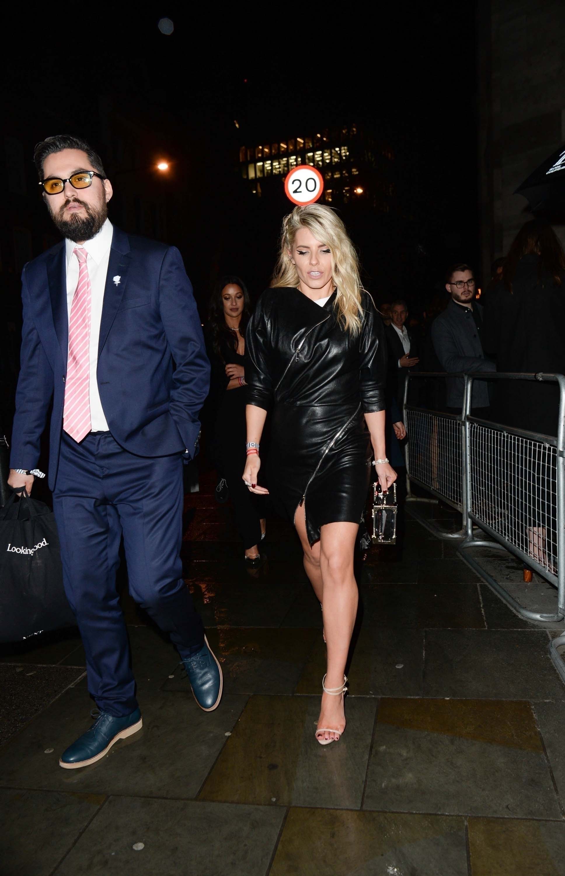 Mollie King attends 38th Brit Awards